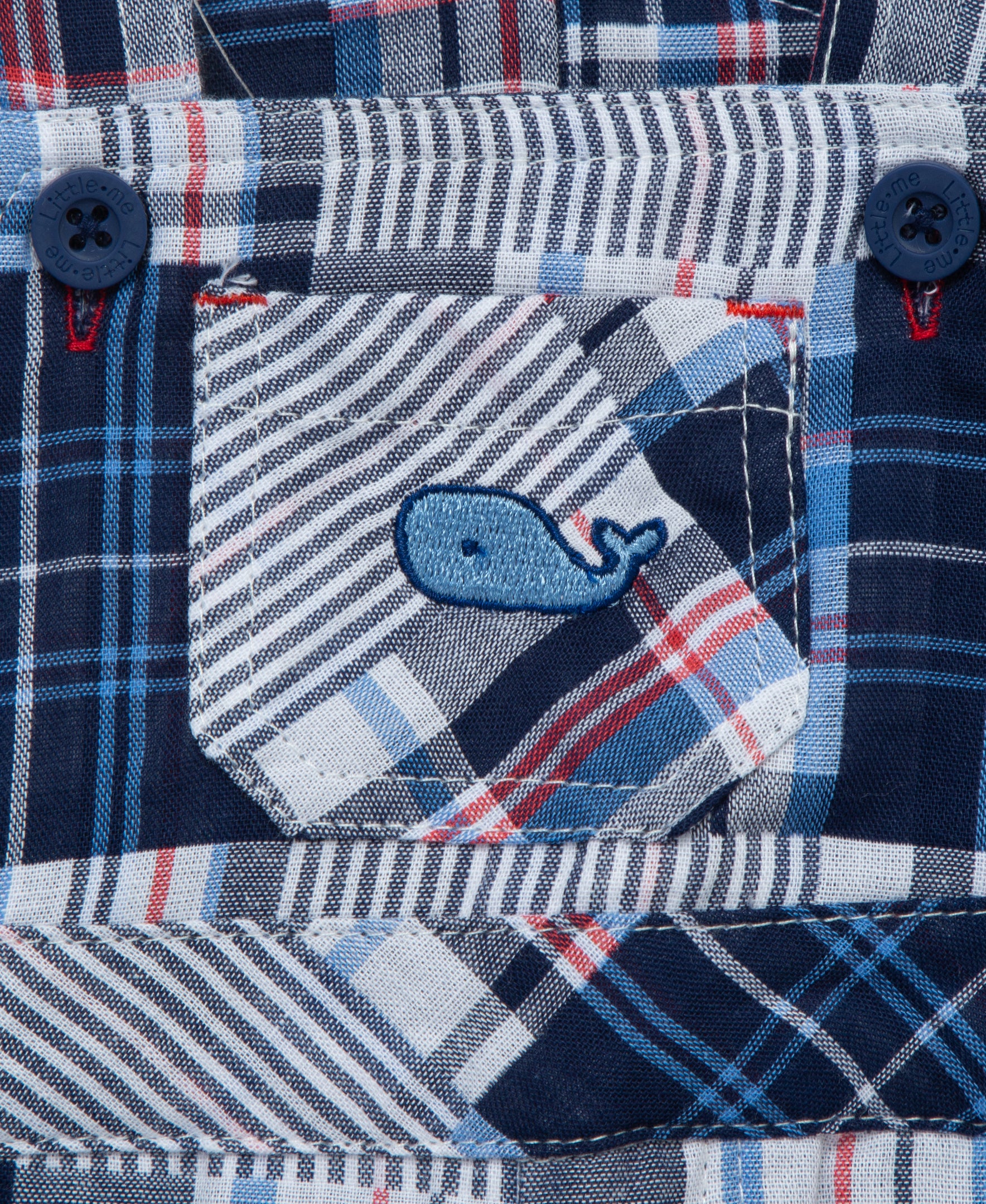  Patchwork Woven Shortall Set (12M-24M)、mySite、layawaytickets