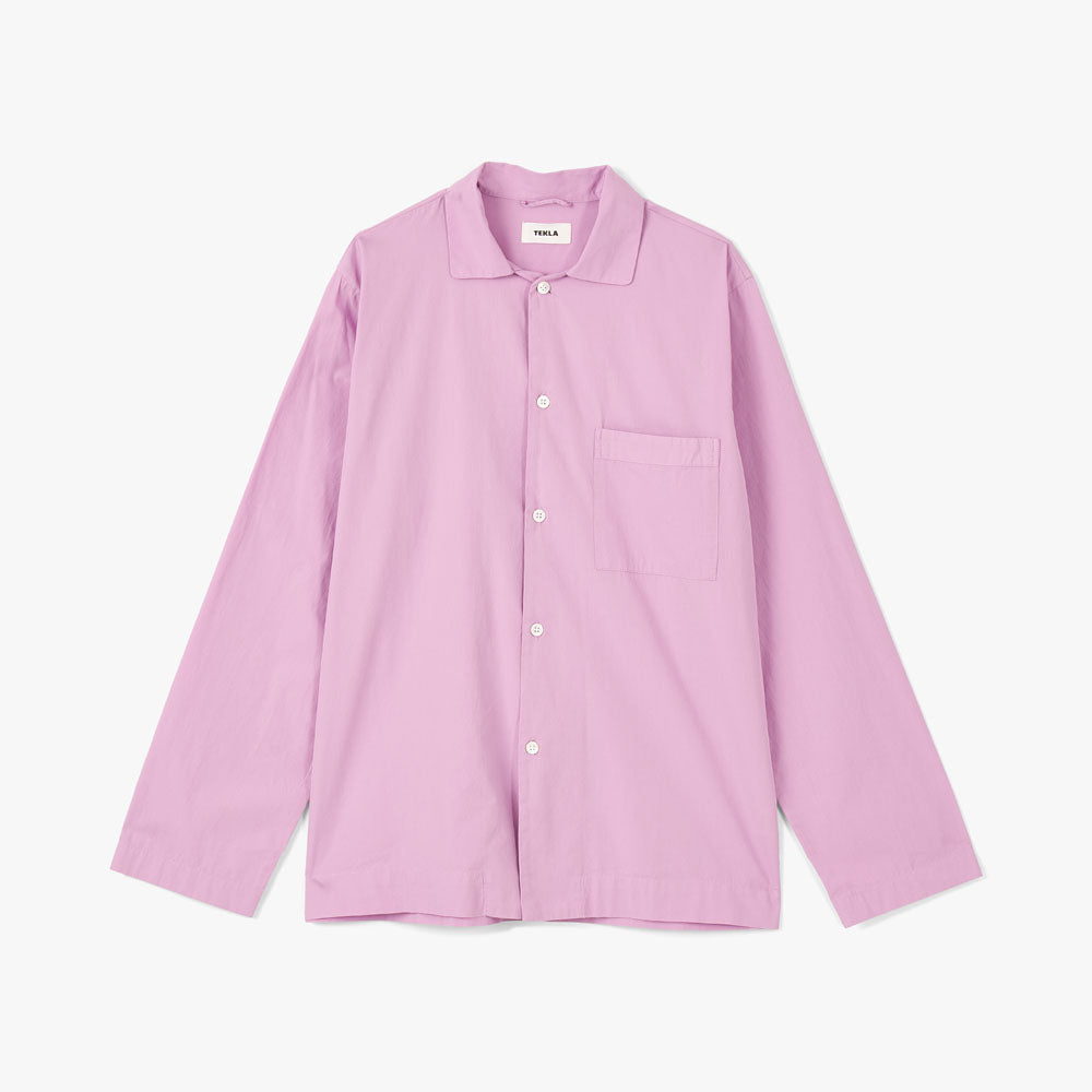  Tekla Poplin Long Sleeve Shirt / Purple Pink、mySite、merchandisen