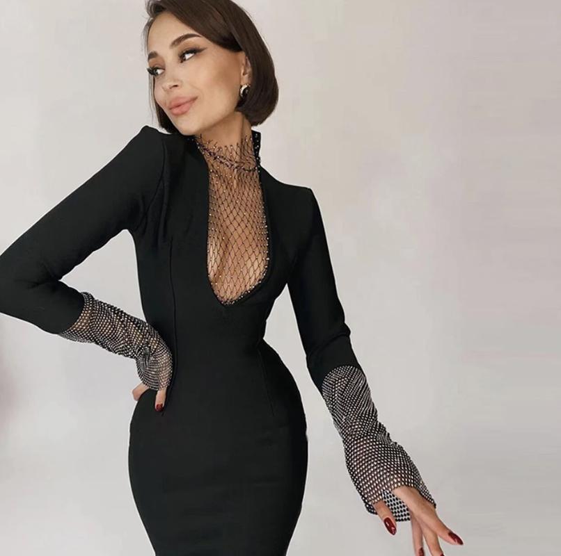  Masha Crystal Mesh Dress、mySite、merchandisen