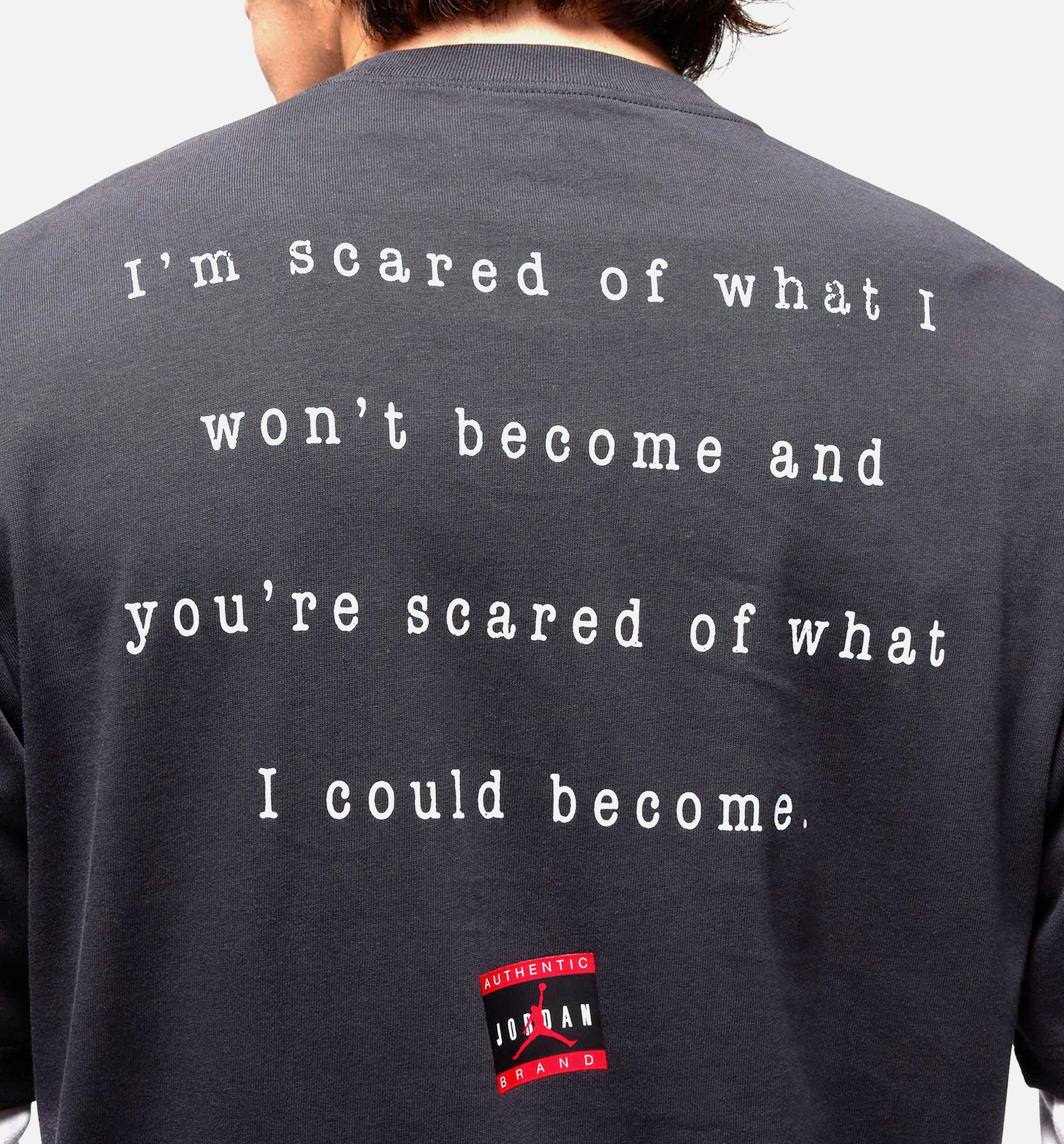 Air JDN 1985 Graphic Mens Short Sleeve Shirt - Black/Grey、mySite、dreamappss