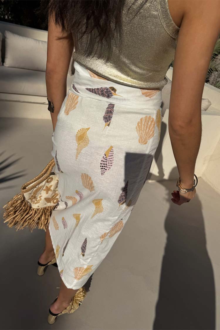 Shells Jaspre Wrap Skirt、mySite、solidvoid