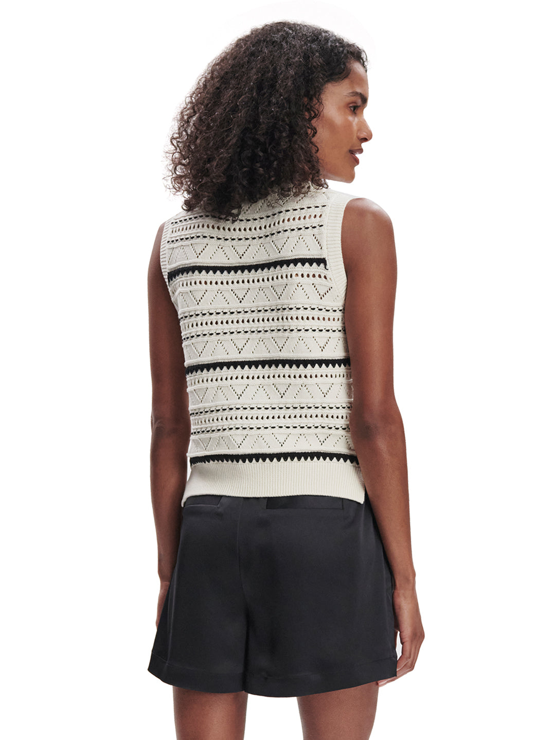 Varley Athena Pointelle Knit Vest、mySite、lovesweatpilates