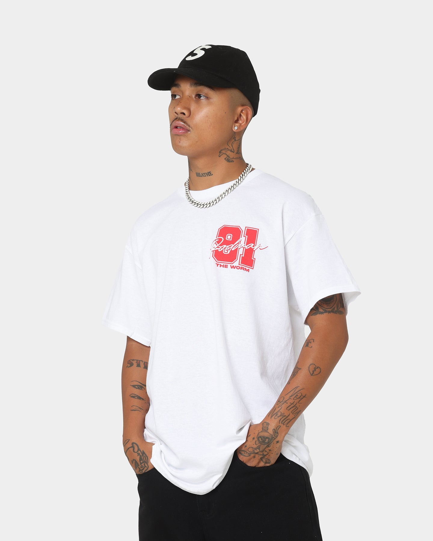 Rodman Brand 91 Core T-Shirt White、mySite、zt4zffjzw