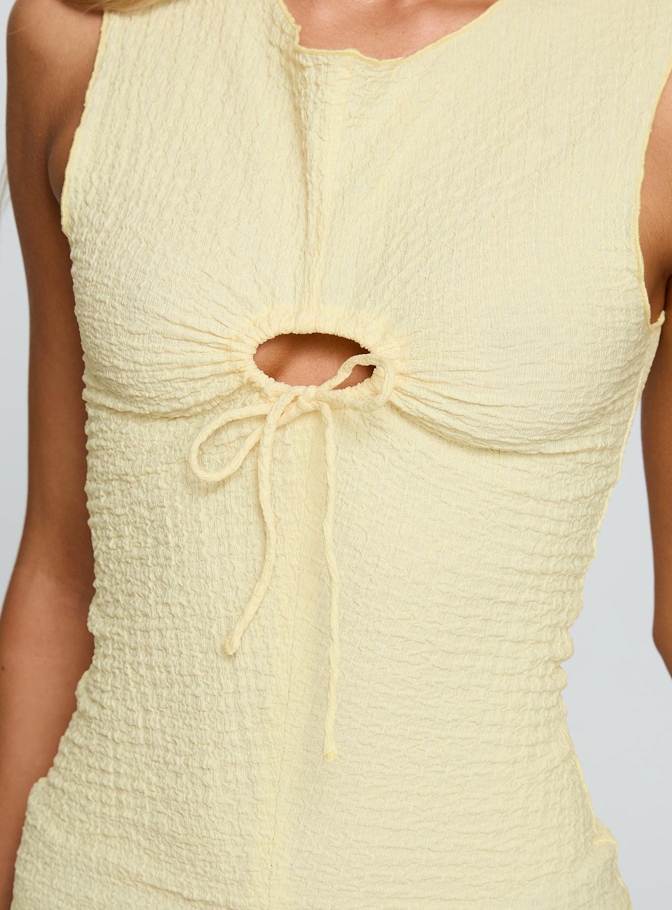 Souls Intertwine Cut Out Top Yellow、mySite、solidvoid