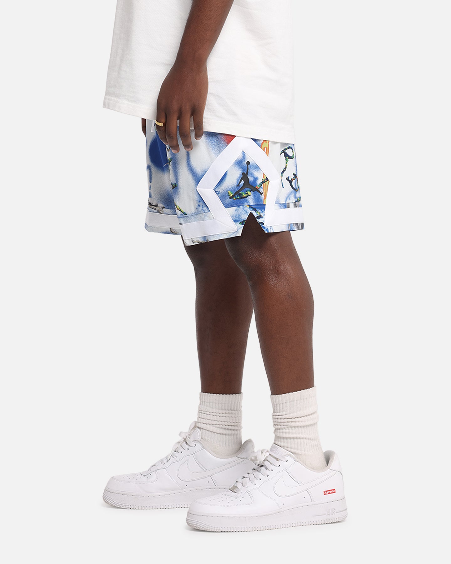 Jordan Jumpman Dri-FIT Sport Diamond Shorts White/Black、mySite、zt4zffjzw