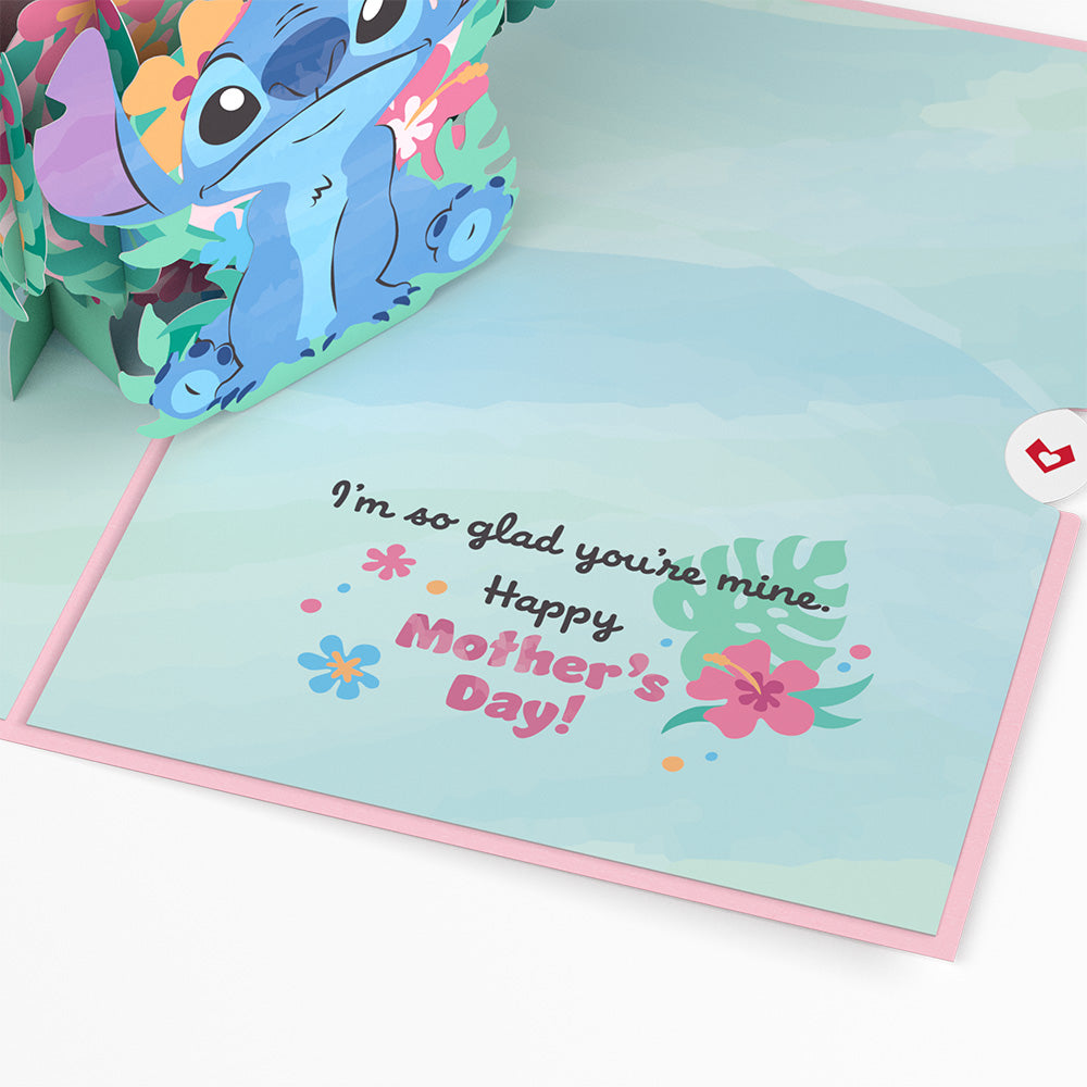 Disney's Stitch Ohana Mother's Day Pop-Up Card、mySite、solidvoid