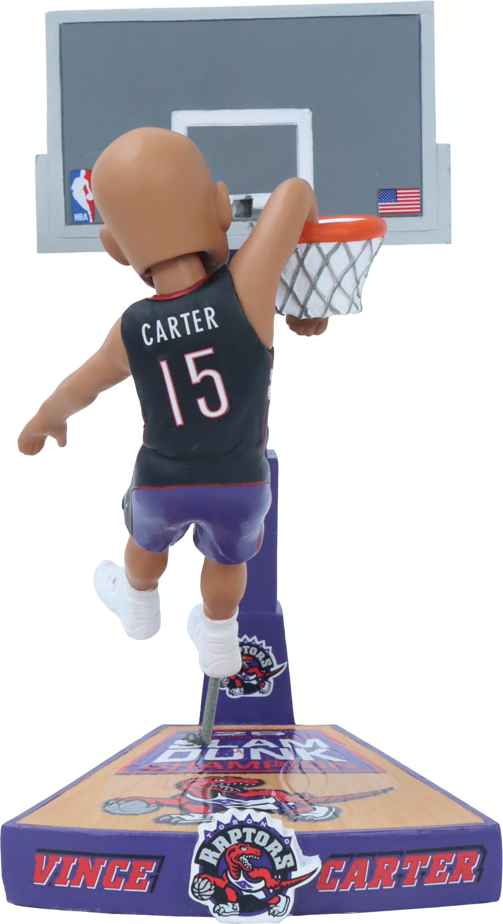 Vince Carter Arm In Net Slam Dunk Champ Bobblehead、mySite、neckold