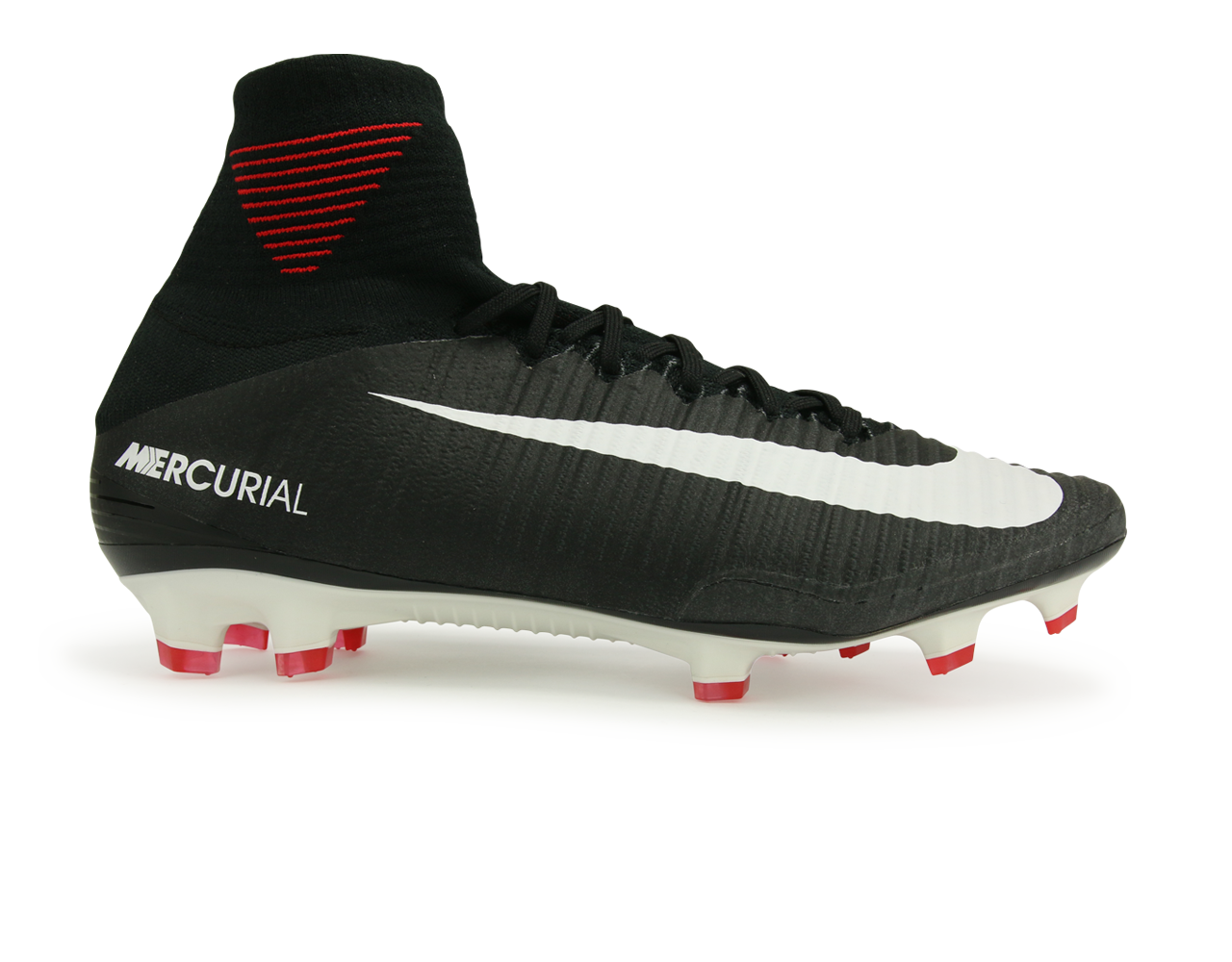 Nike Men's Mercurial Superfly V FG Black/White/Dark Grey、mySite、noshort