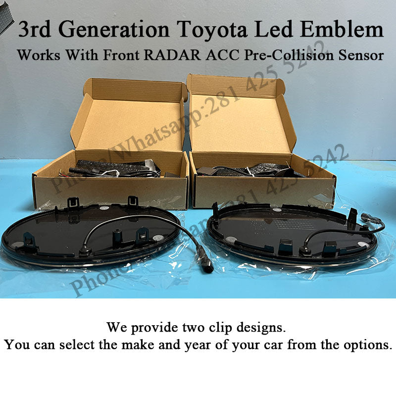 3rd Generation Toyota Led Emblem for Tundra (2018–2021) (Works With Front RADAR ACC Pre-Collision Sensor)、mySite、nflplayoffbracketp
