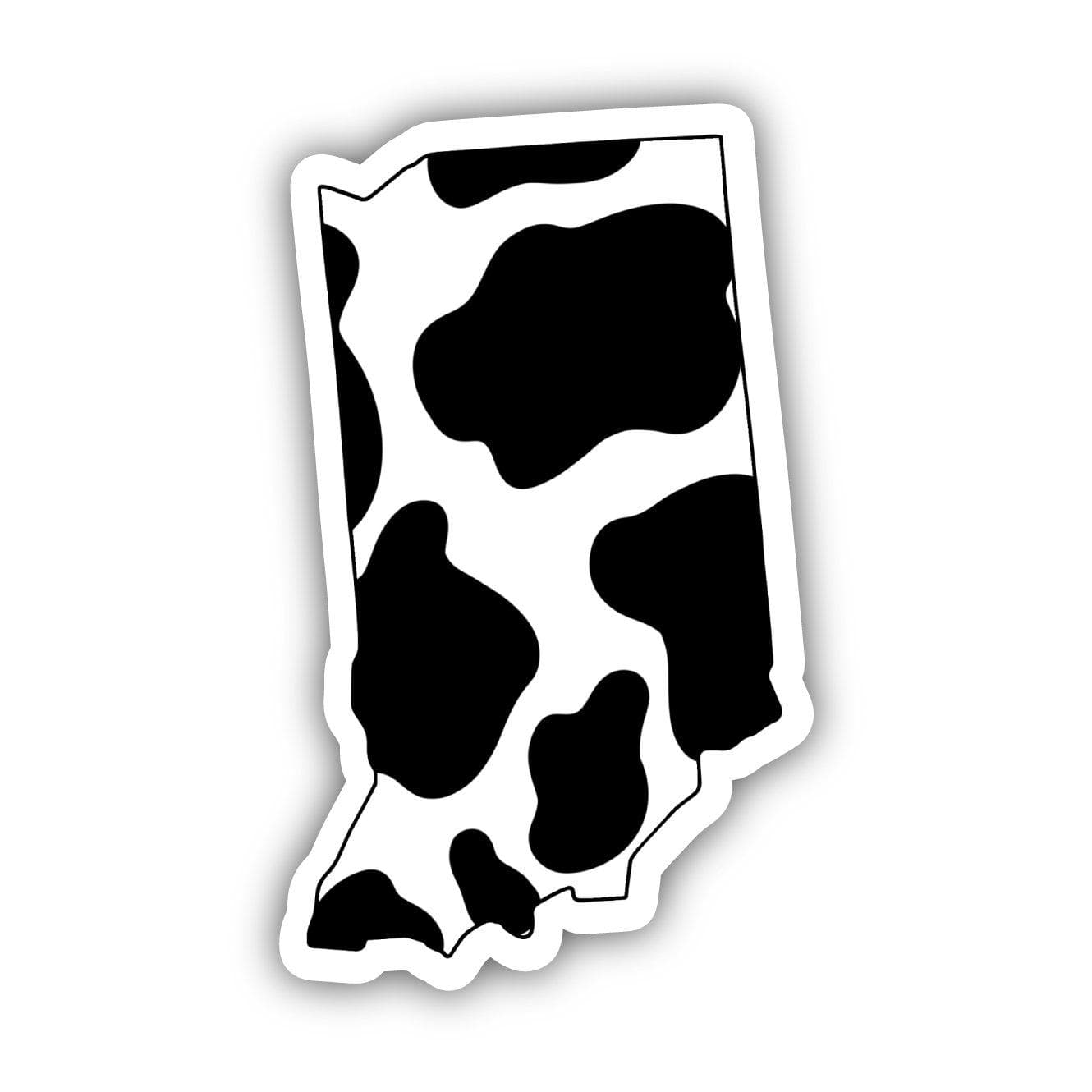  Indiana Cow Pattern Sticker、mySite、elrpsem3k