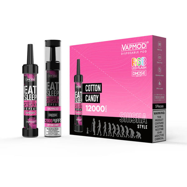 VapMod DHose Bar QD71 12000 Puffs Rechargeable Disposable Vape 26mL 5 Pack、mySite、zt4zffjzw