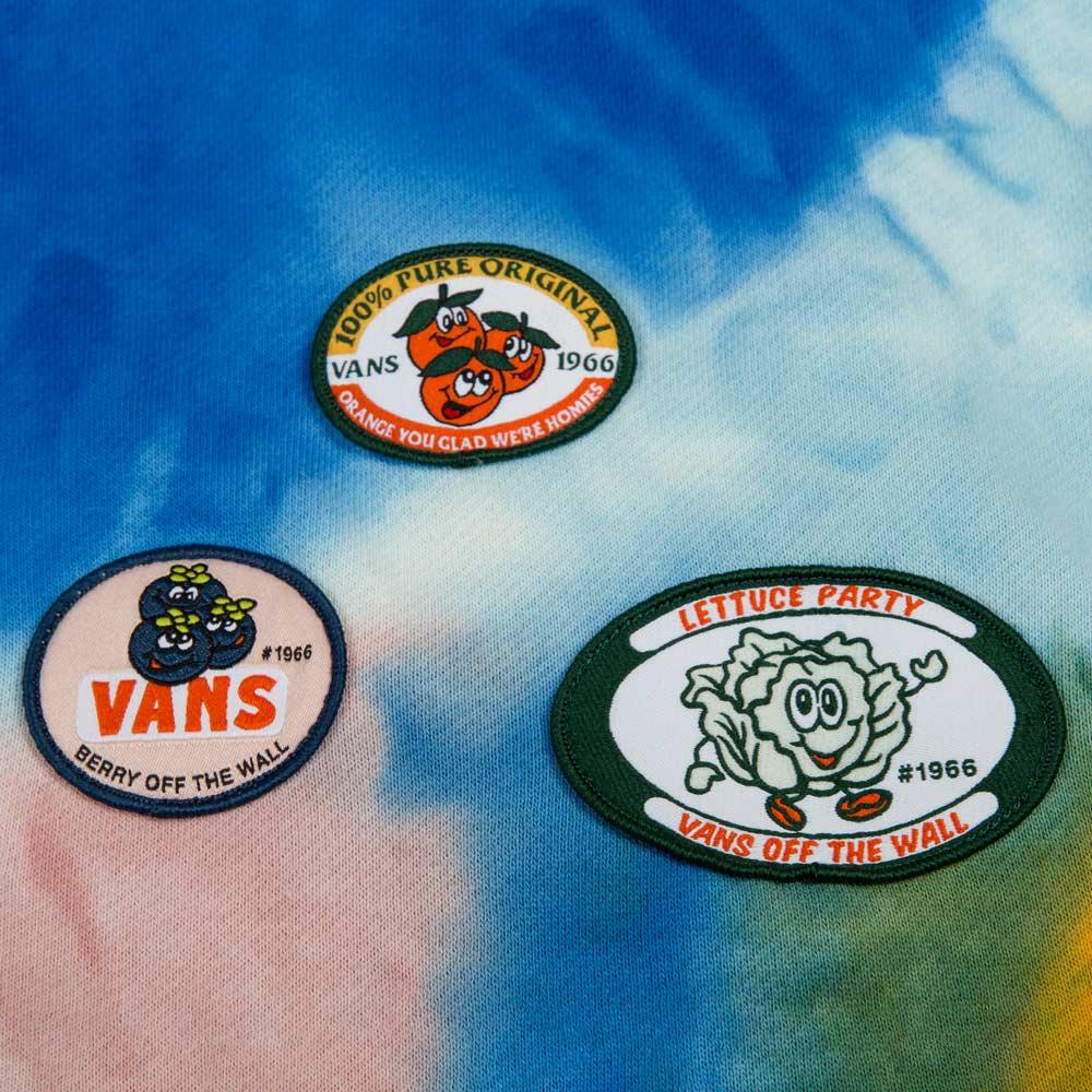  Vans Fresh Pair Crew Sweatshirt - Blue Glow、mySite、merchandisen