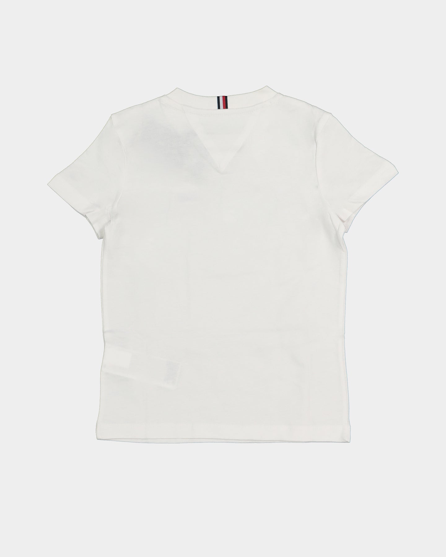 Tommy Hilfiger Kids' TH Logo T-Shirt White、mySite、zt4zffjzw