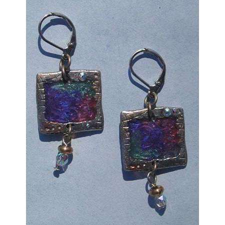 Nanette Orijinels Square Earrings、mySite、topwebapps