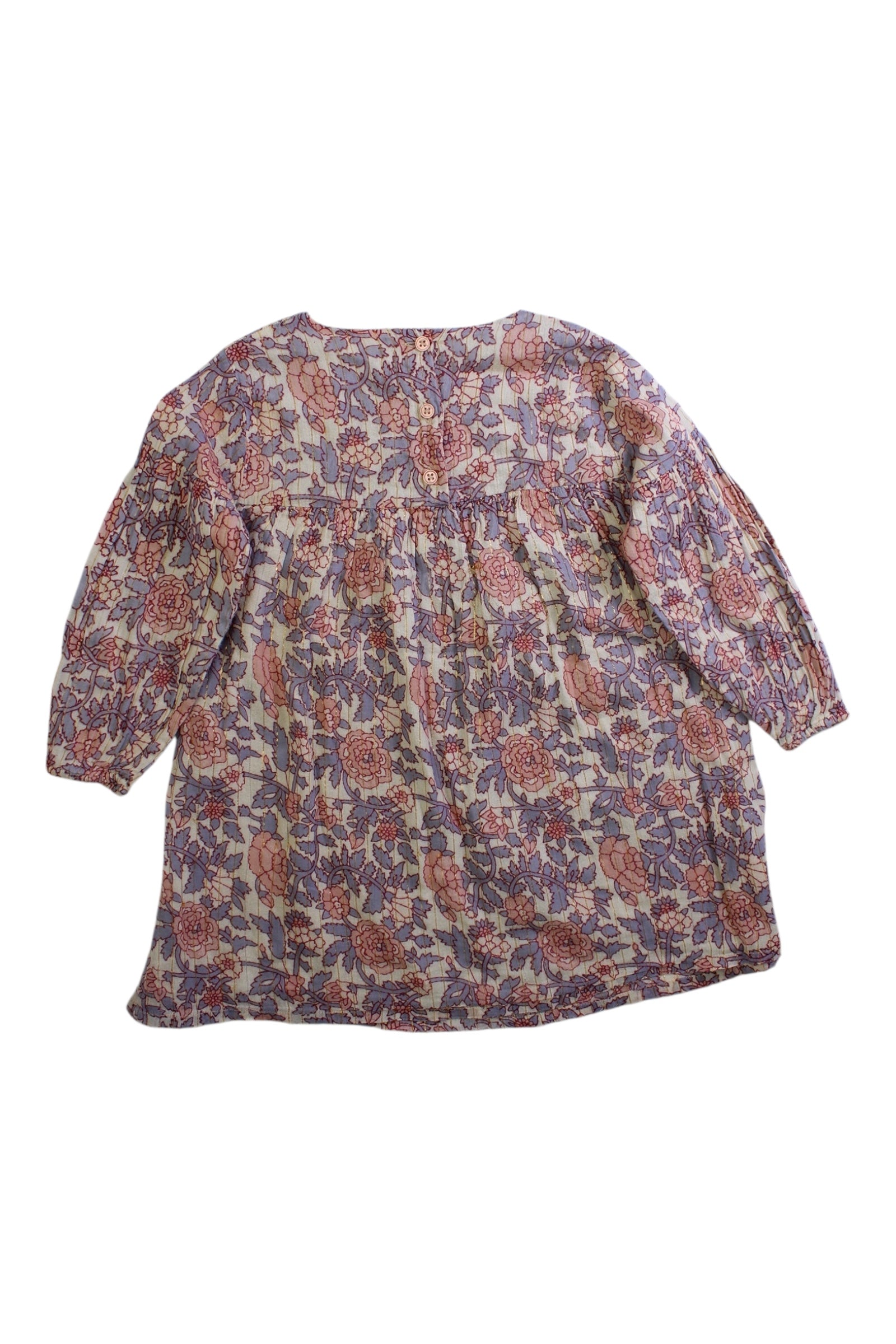 Louis Louise Long Sleeve Floral Dress 3T、mySite、g9winljtr