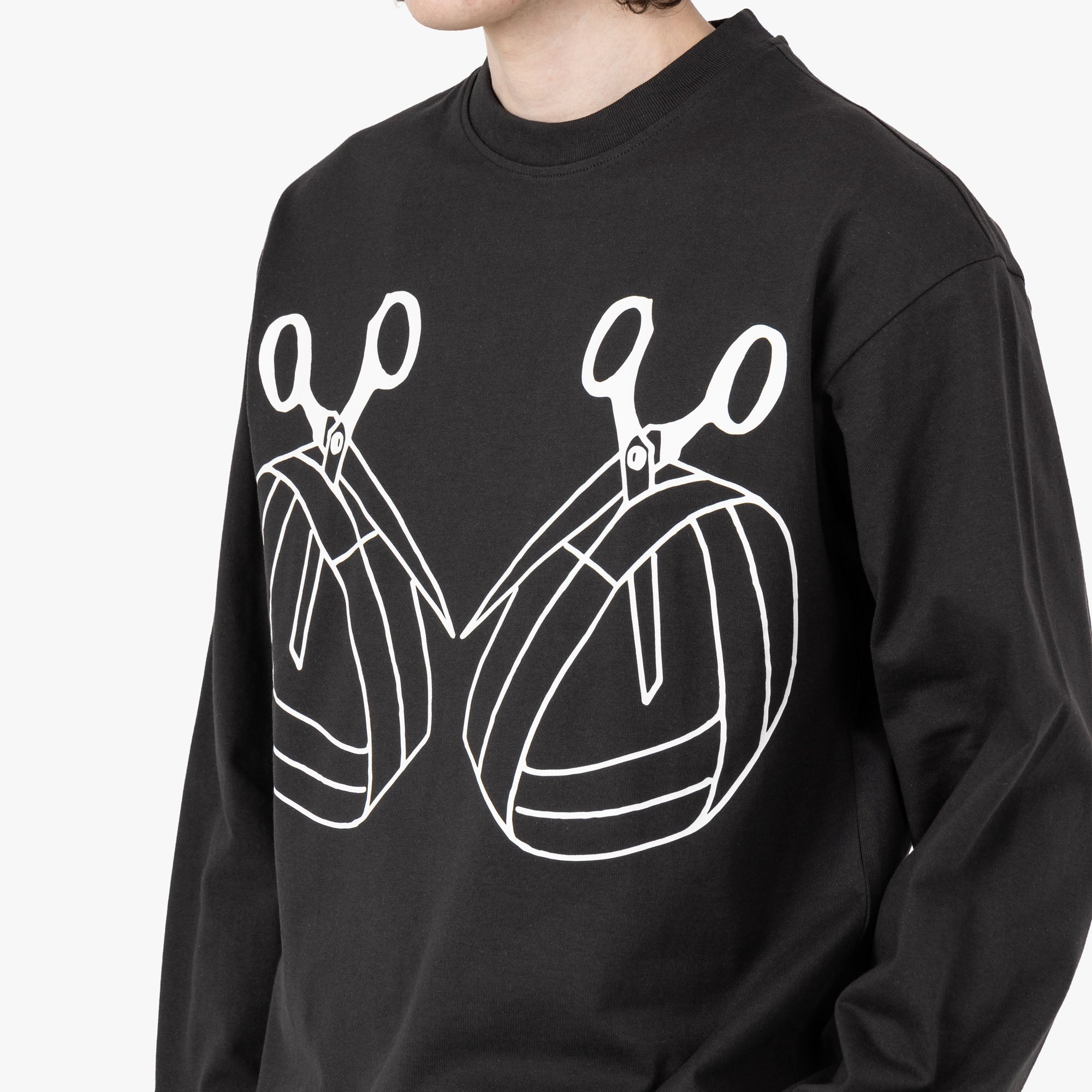  The Trilogy Tapes Mobius Band Longsleeve / Black、mySite、merchandisen