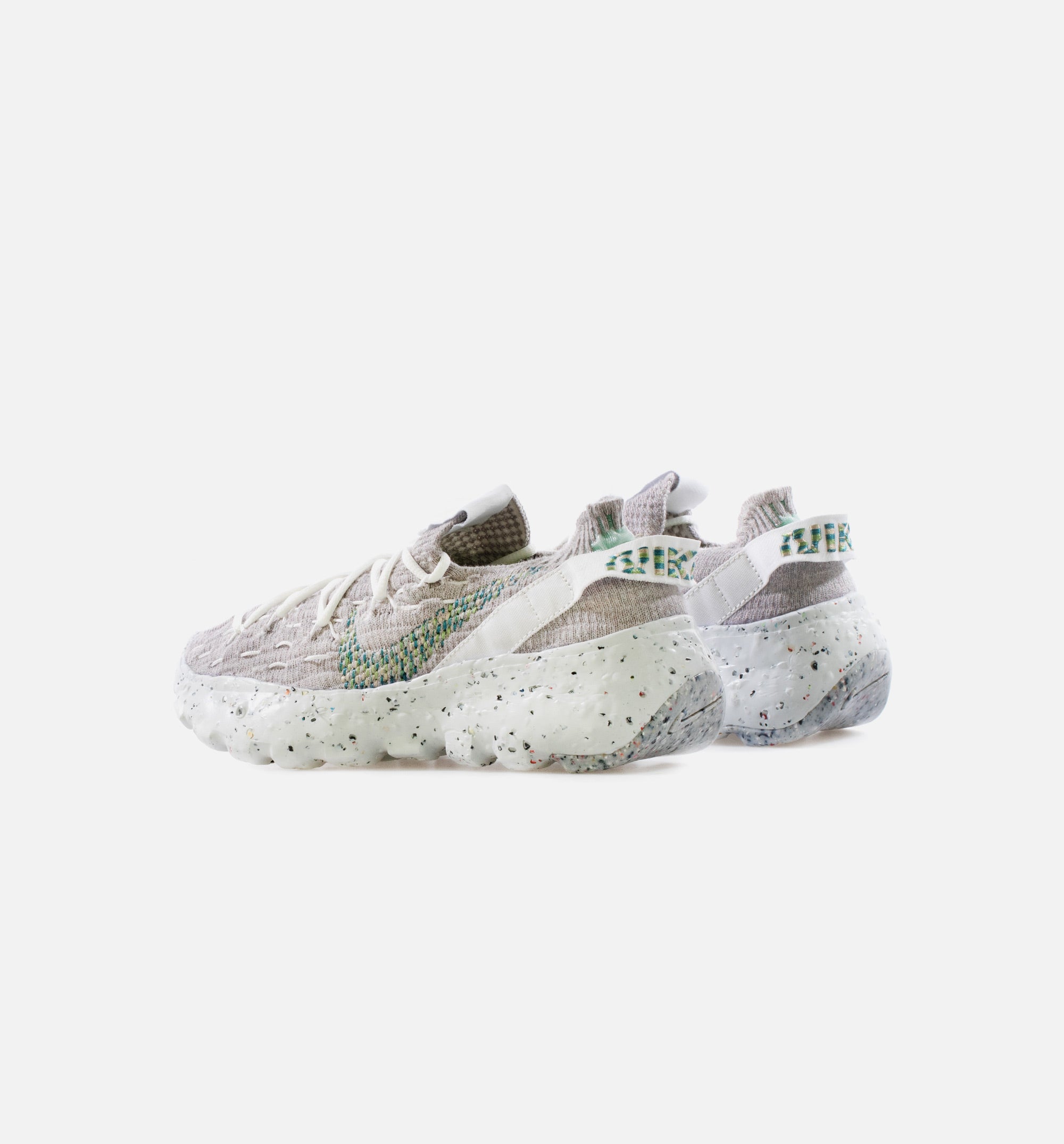 Space Hippie 04 Womens Running Shoe - Summit White/Photon Dust/Mean Green、mySite、dreamappss