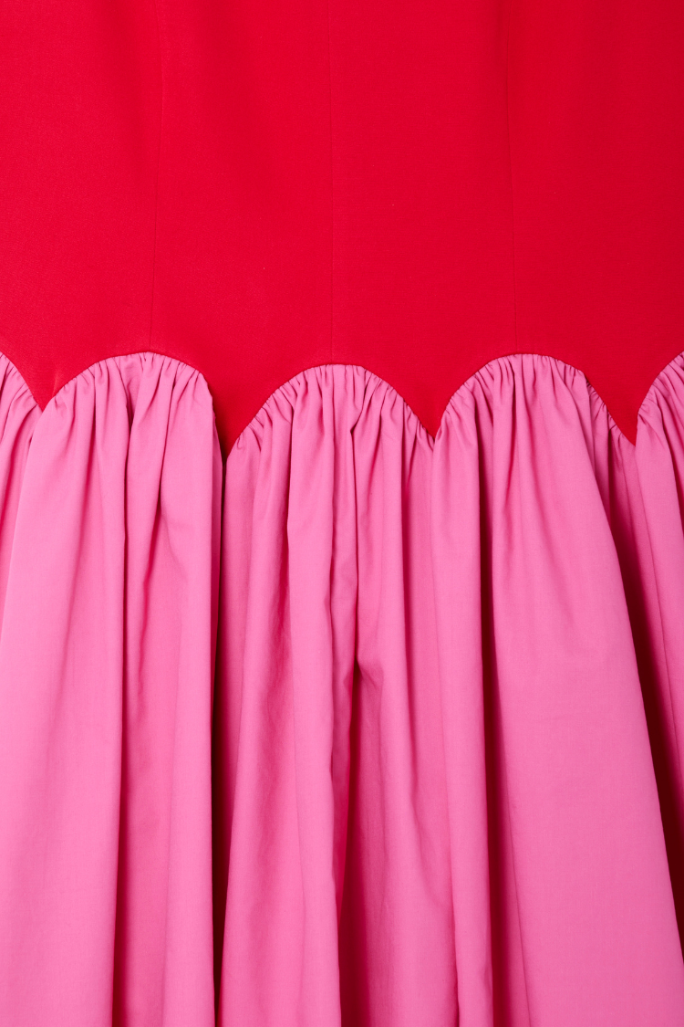 Red and Pink Mini Monika Dress、mySite、solidvoid