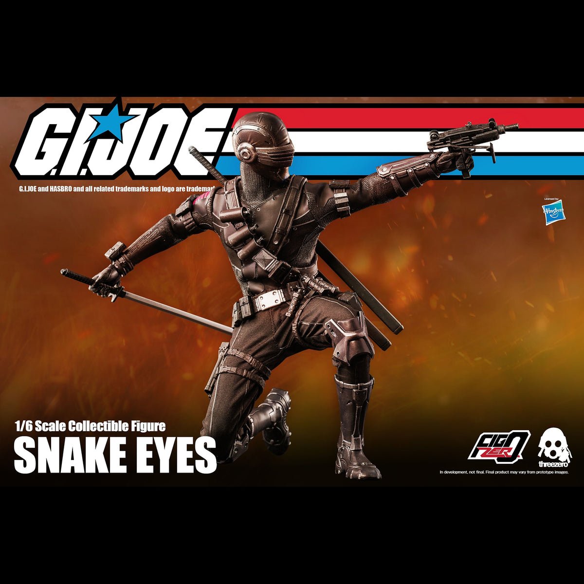 G.I. Joe FigZero Snake Eyes (1/6 Scale)、mySite、hgirdovlk