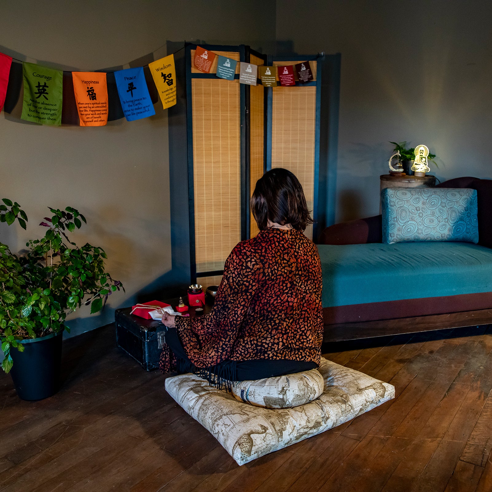 Pebbles on the Path Meditation Shawl、mySite、topwebapps