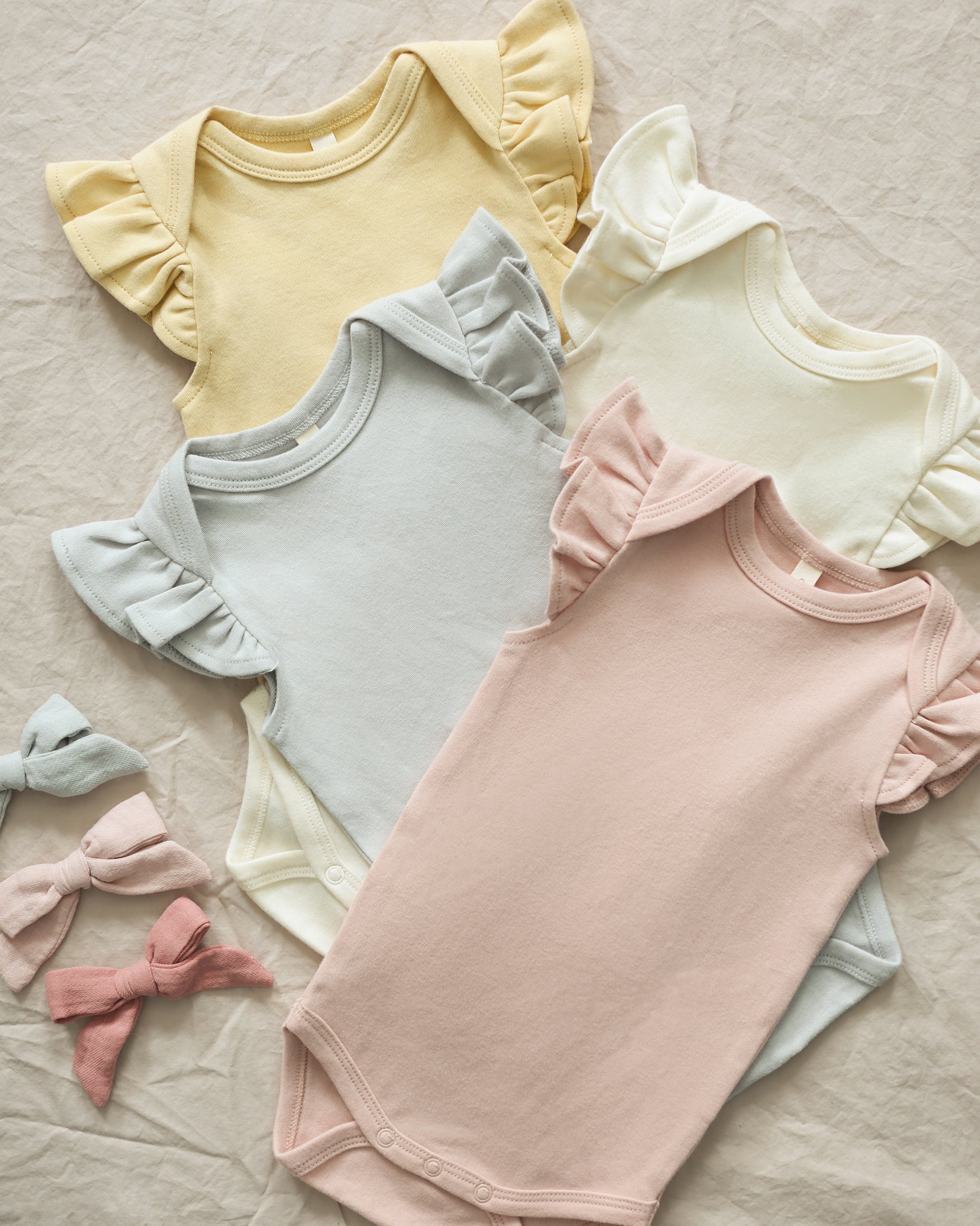  Flutter Sleeve Bodysuit || Sky、mySite、layawaytickets