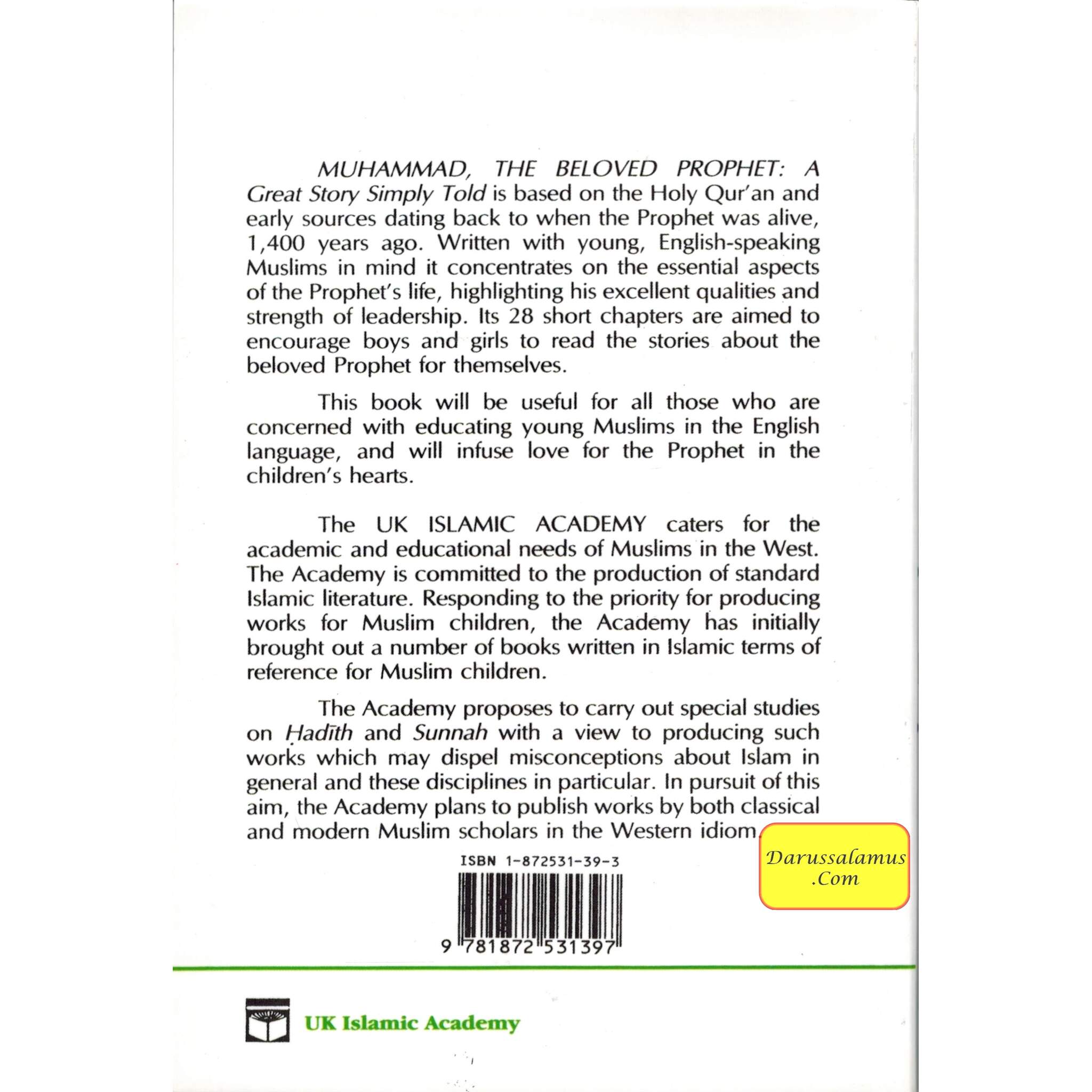 Muhammad the Beloved Prophet (PBUH) A Great Story Simply Told、mySite、topwebapps