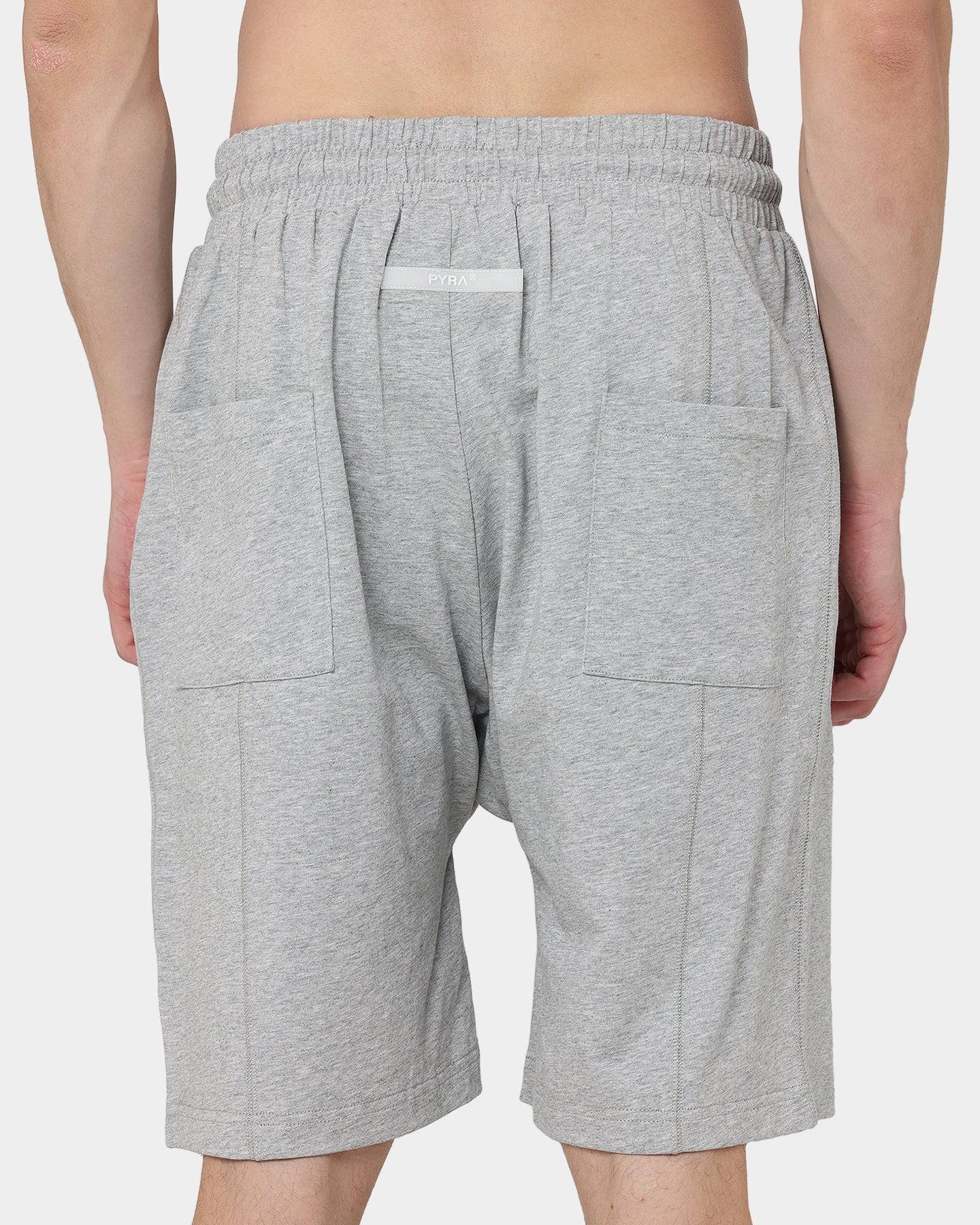 PYRA Minds Jersey Shorts Grey Marle、mySite、zt4zffjzw