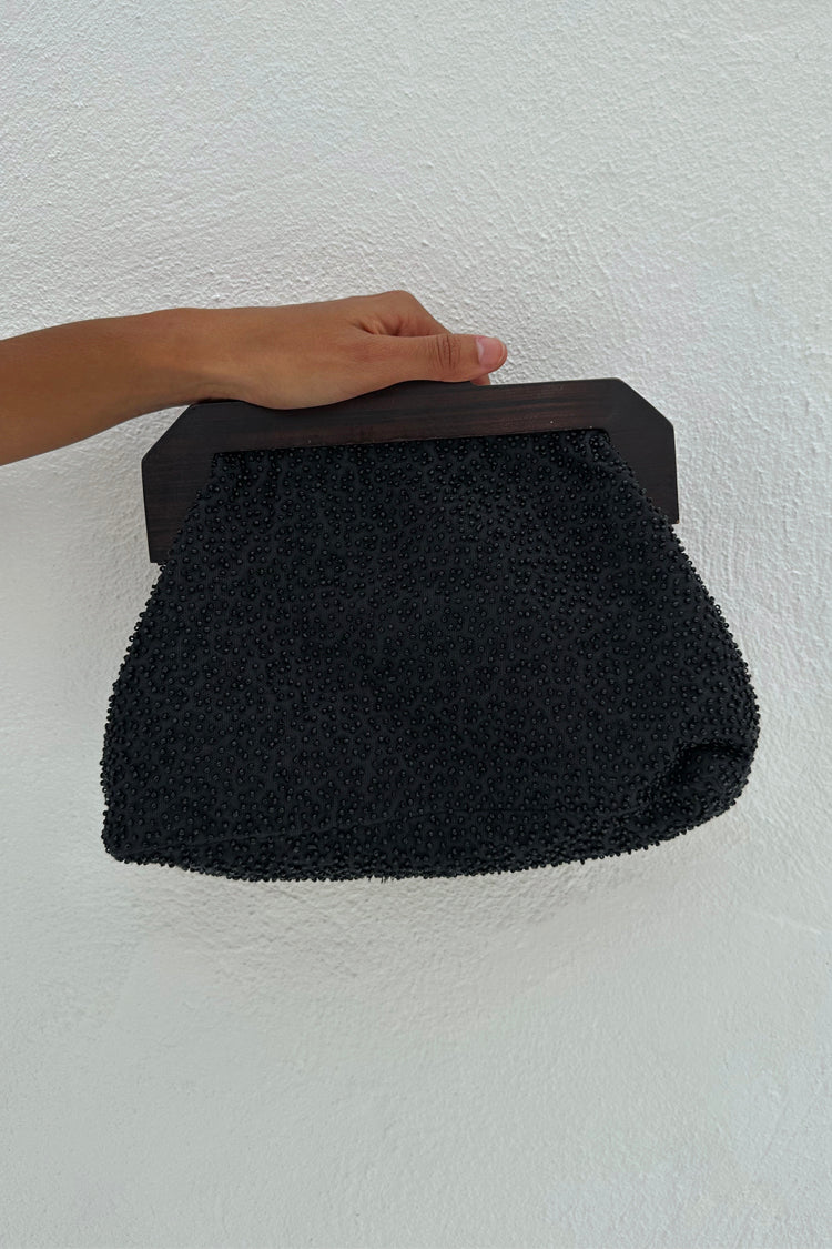 Black Beaded Mirror Bag、mySite、solidvoid