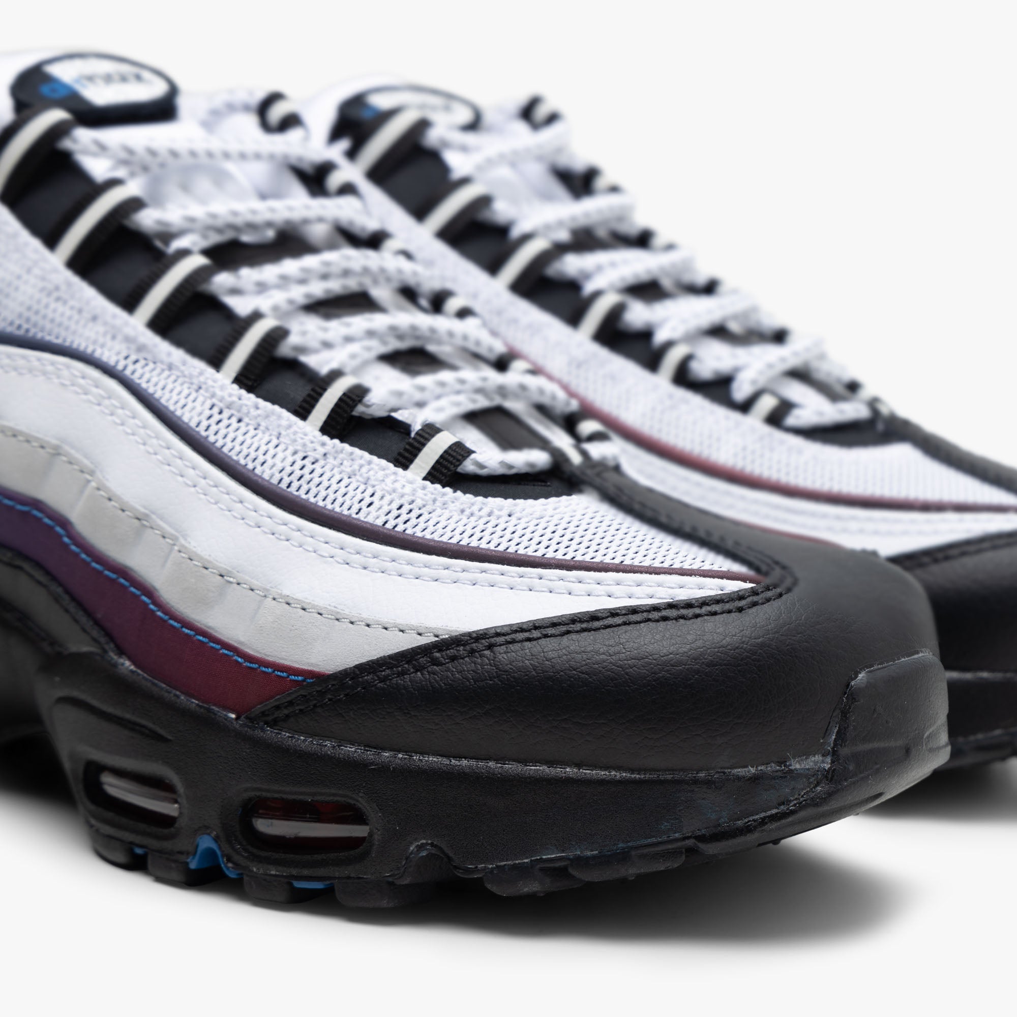  Nike Air Max 95 PRM White / University Red - Blue Jay、mySite、merchandisen