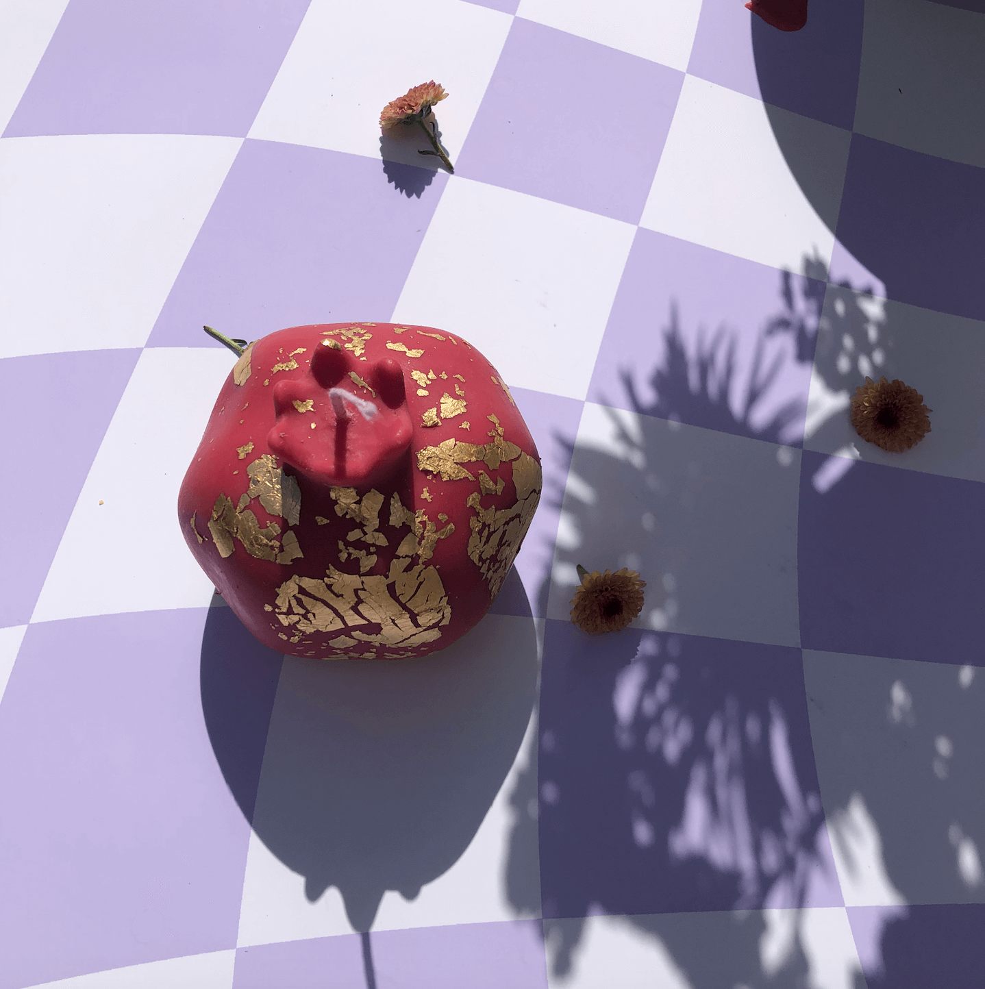 Pomegranate Gold Leaf Candle、mySite、topwebapps