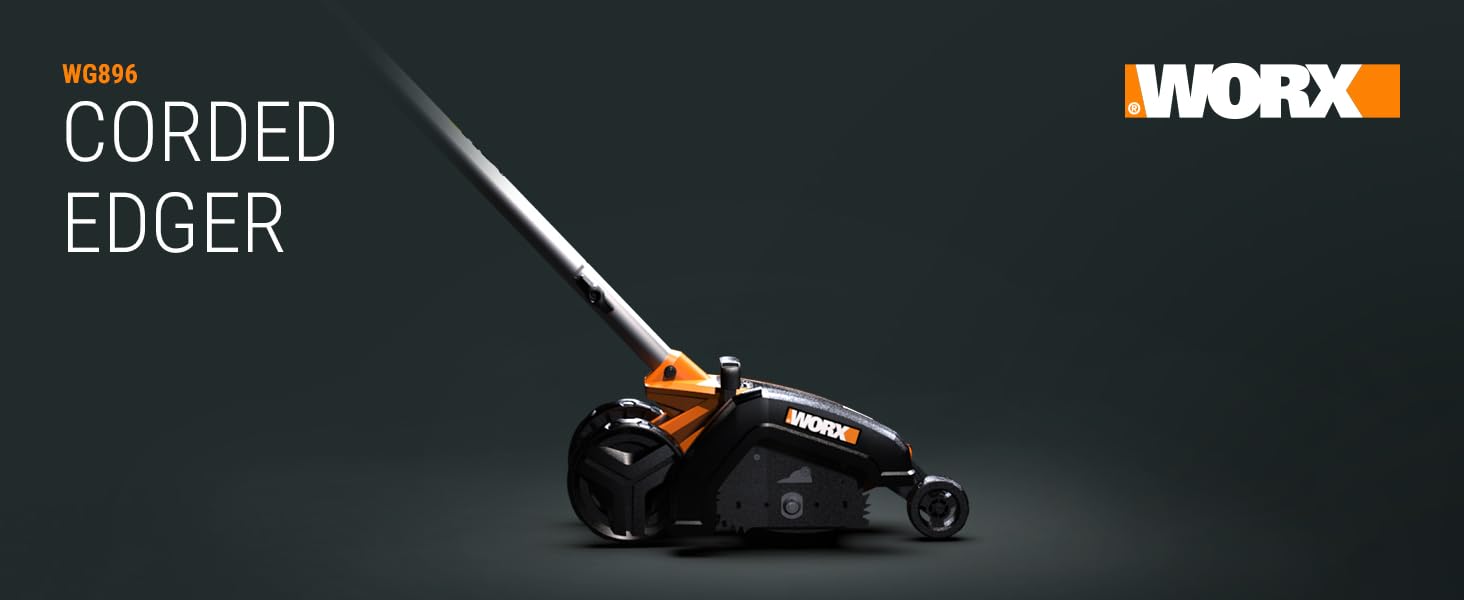  WG896 12 Amp 2-in-1 Electric Lawn Edger, 7.5-Inch