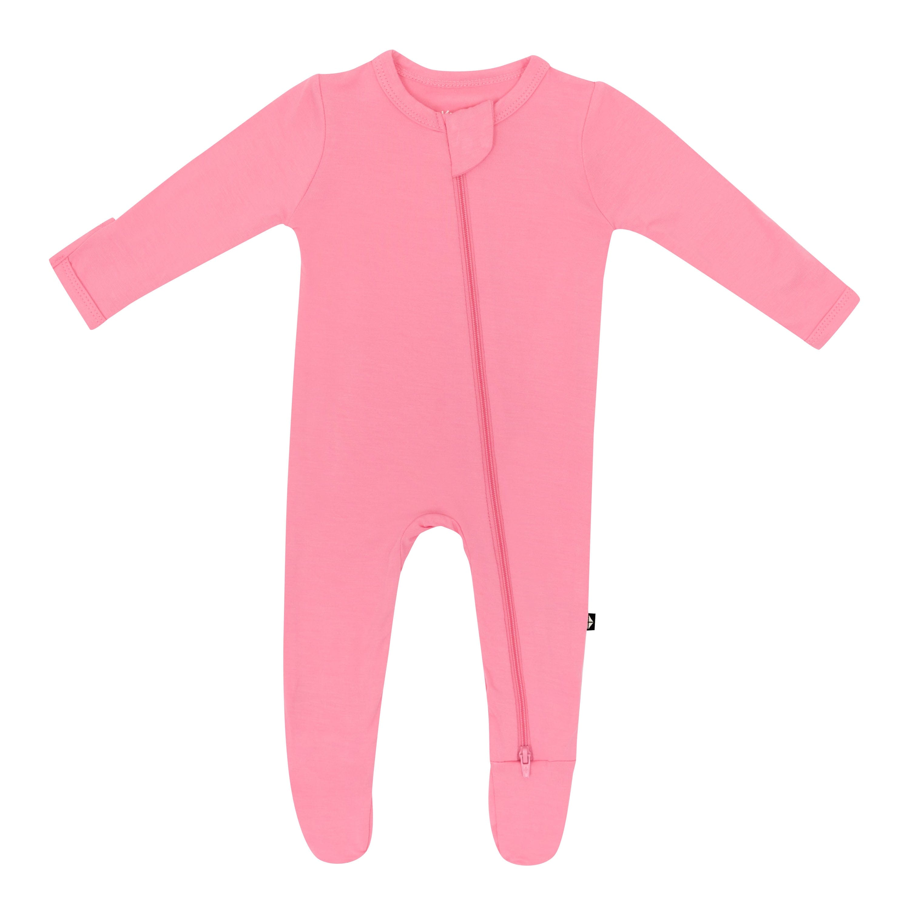  Zippered Footie in Guava、mySite、layawaytickets