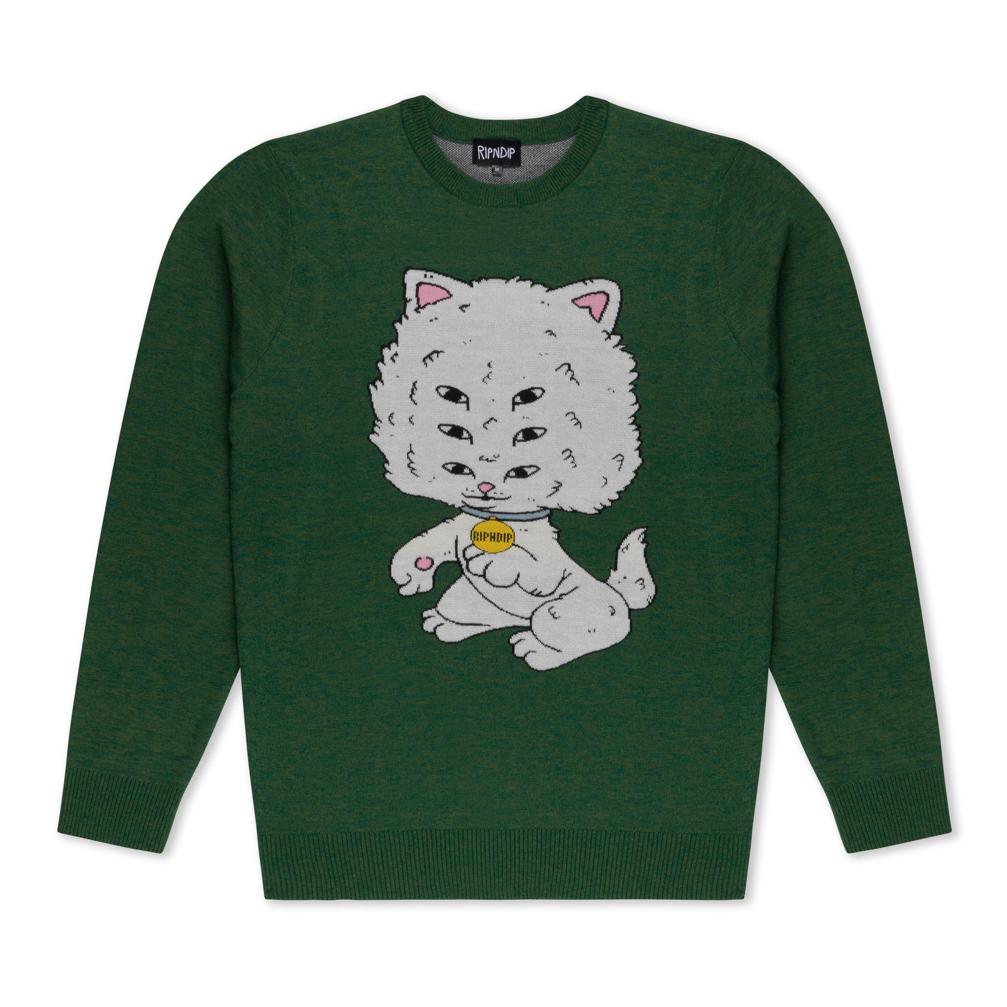 Big Head Knit Sweater (Pine Heather)、mySite、merchandisen