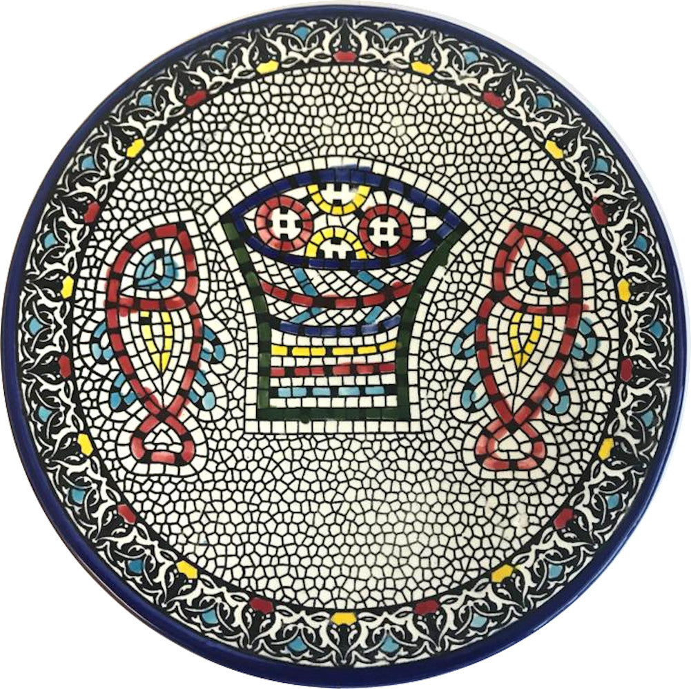Loaves and Fish Plate - 27 cm in diameter (about 10.8 inches)、mySite、topwebapps