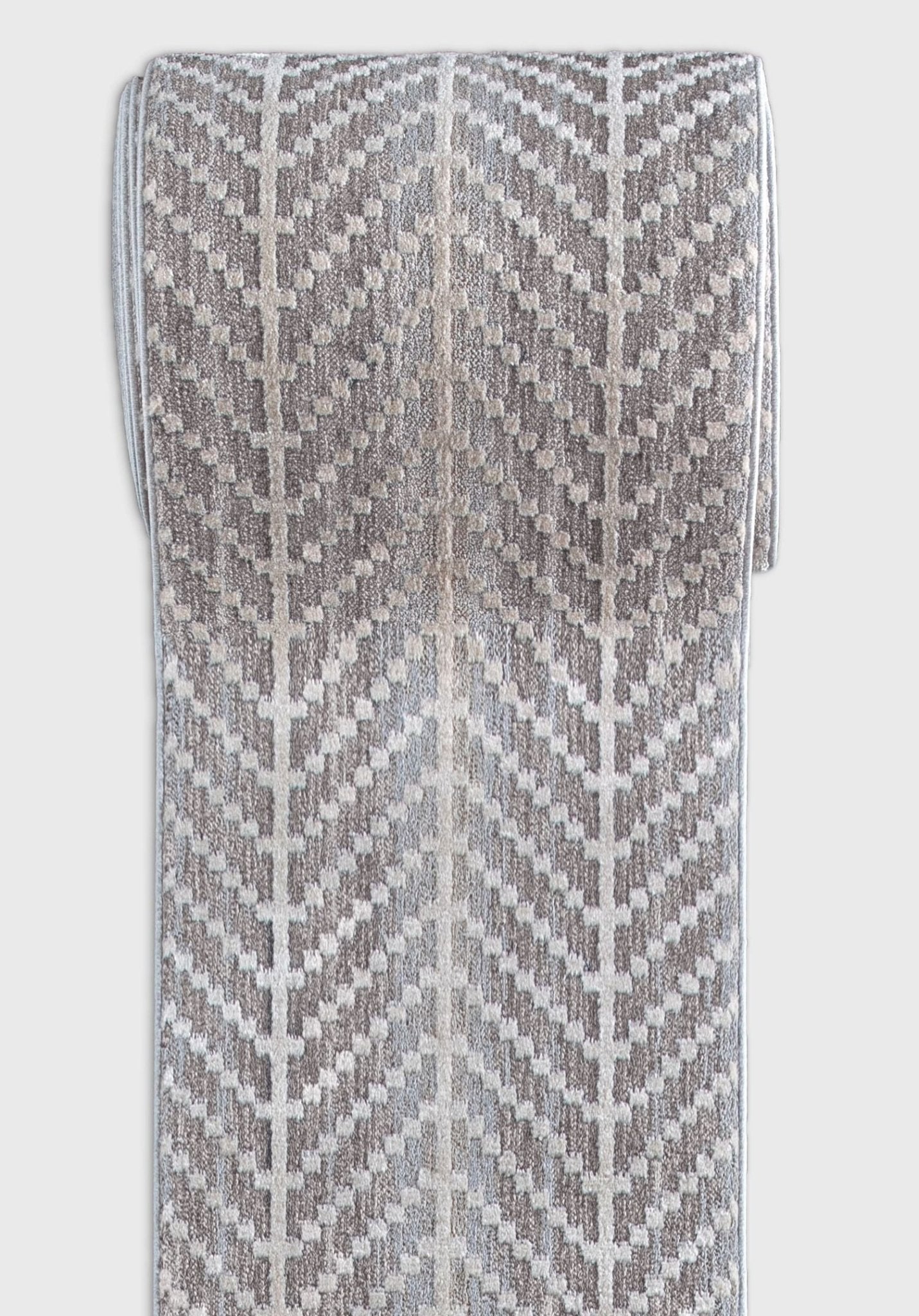 Custom Size Runner Rhodes Modern Taupe Choose Your Width x Choose Your Length Hallway & Stair Runner Rug、mySite、gigharbornorthrealestate