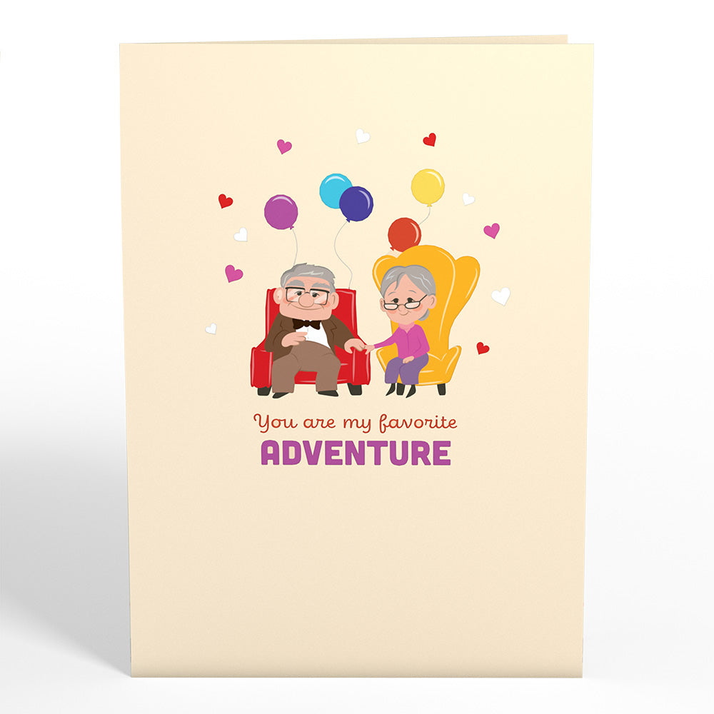 Disney and Pixar Up My Greatest Adventure Pop-Up Card、mySite、solidvoid