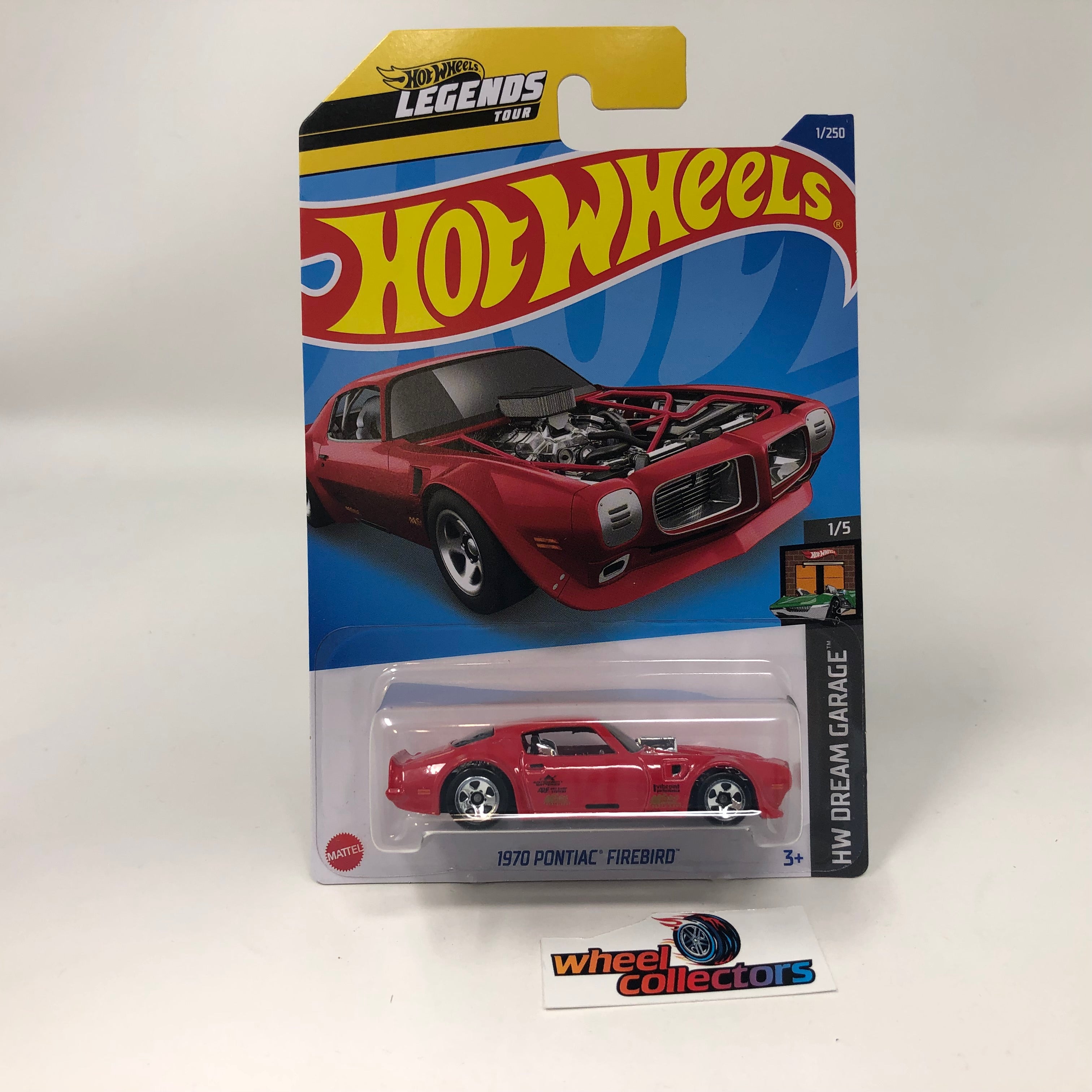 1970 Pontiac Firebird #1 Legends * Red * 2022 Hot Wheels、mySite、hgirdovlk
