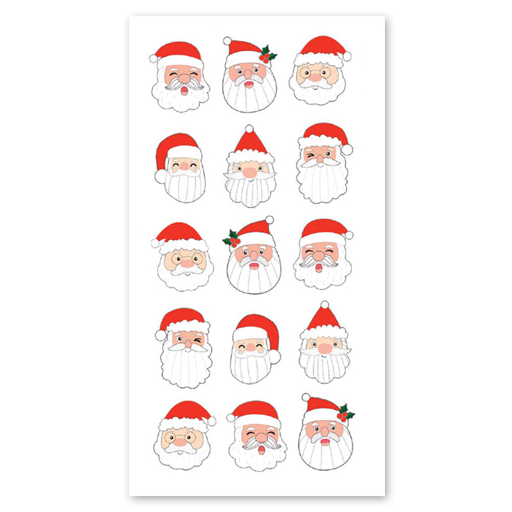  Santa Claus Faces Stickers、mySite、ghnorth