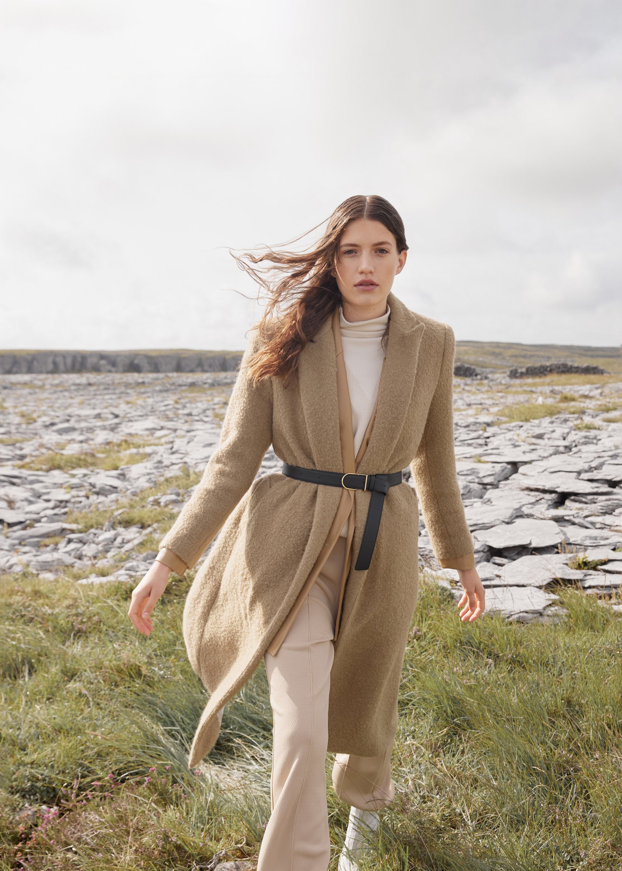 Ceinture Large Umi - Noir Grain茅、mySite、camillekostekn