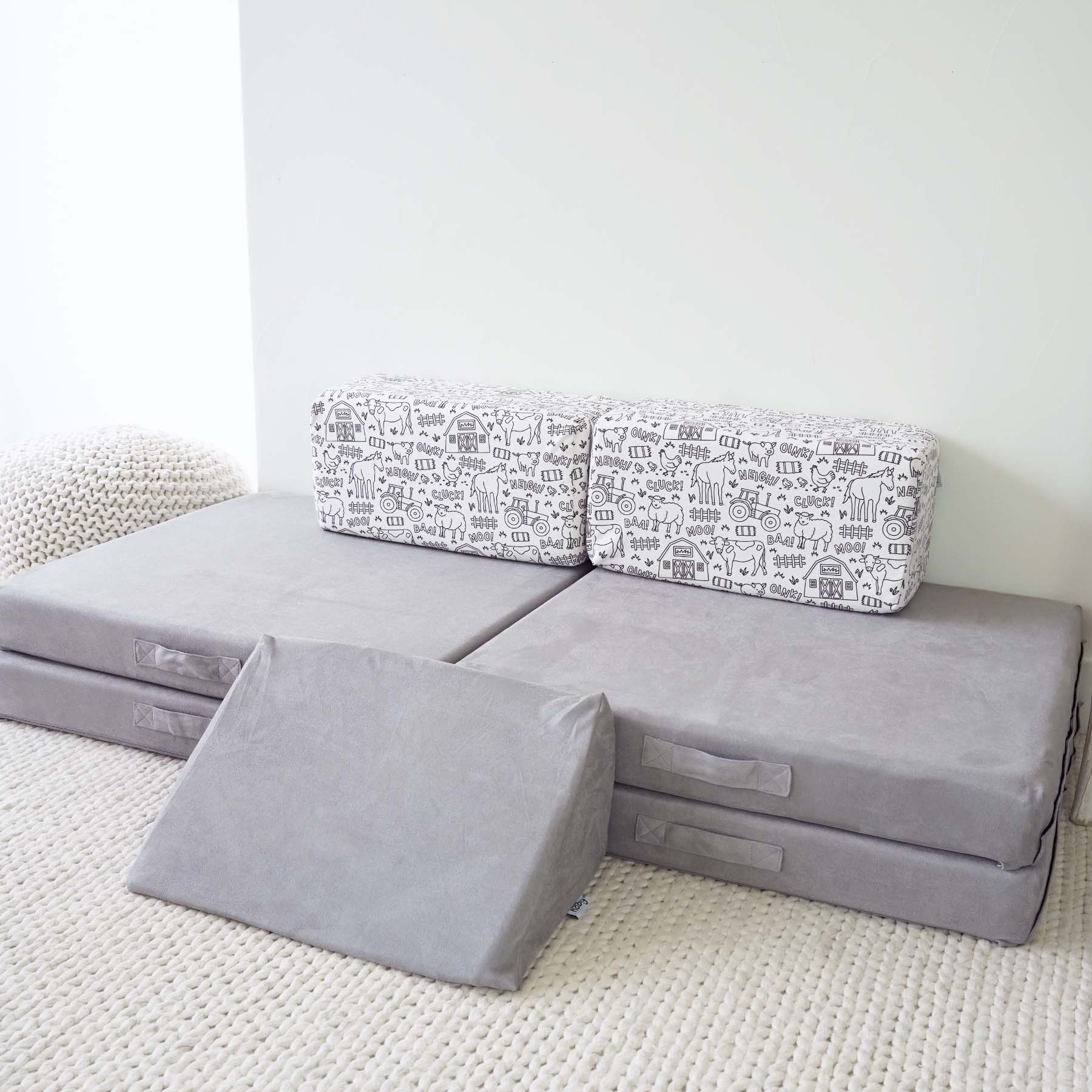  The Figgy Play Couch (7 pc) with Wedge X Caden Lane、mySite、layawaytickets
