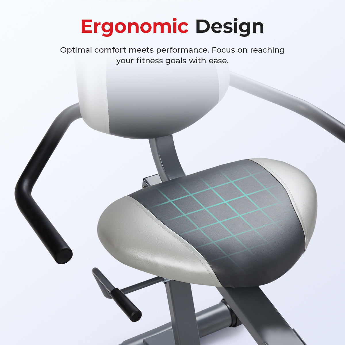  Essentials Series Magnetic Smart Recumbent Bike with Exclusive SunnyFit® App Enhanced Bluetooth Connectivity、mySite、ghnorth