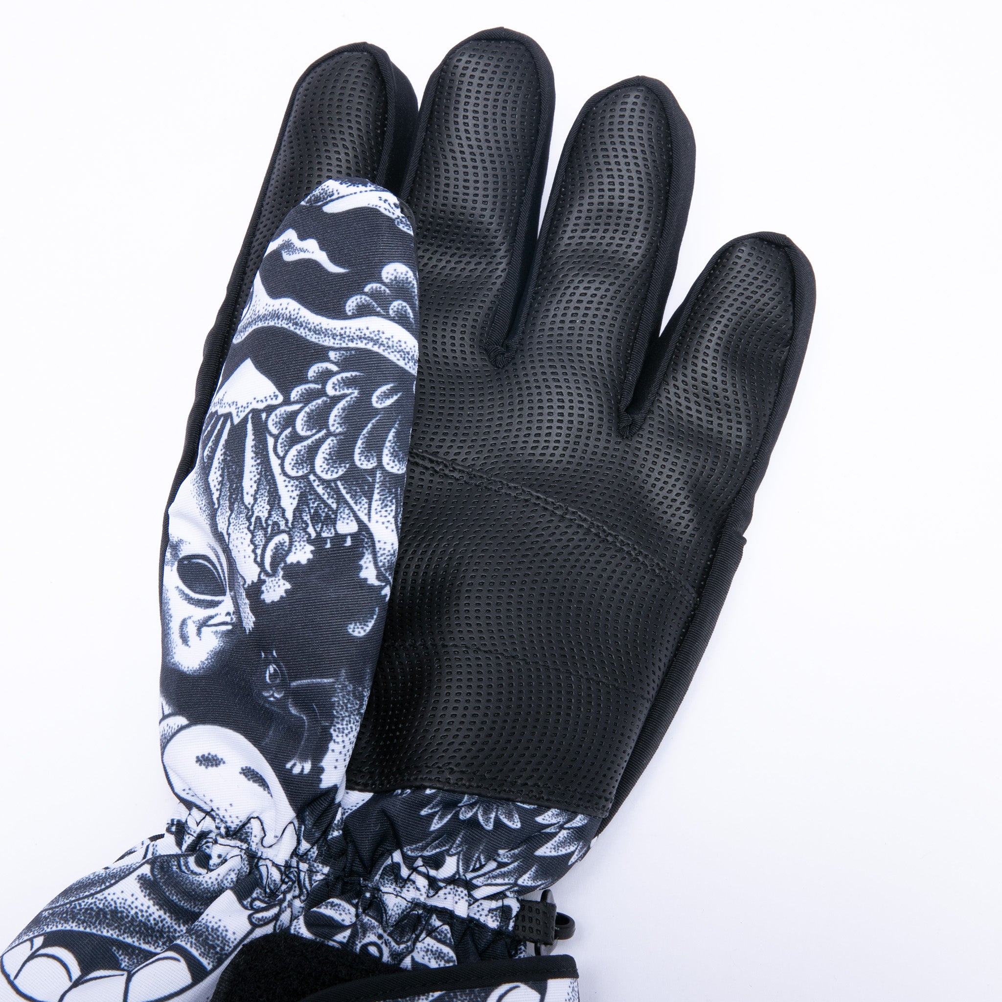  Dark Twisted Fantasy Snow Gloves (Black/White)、mySite、merchandisen