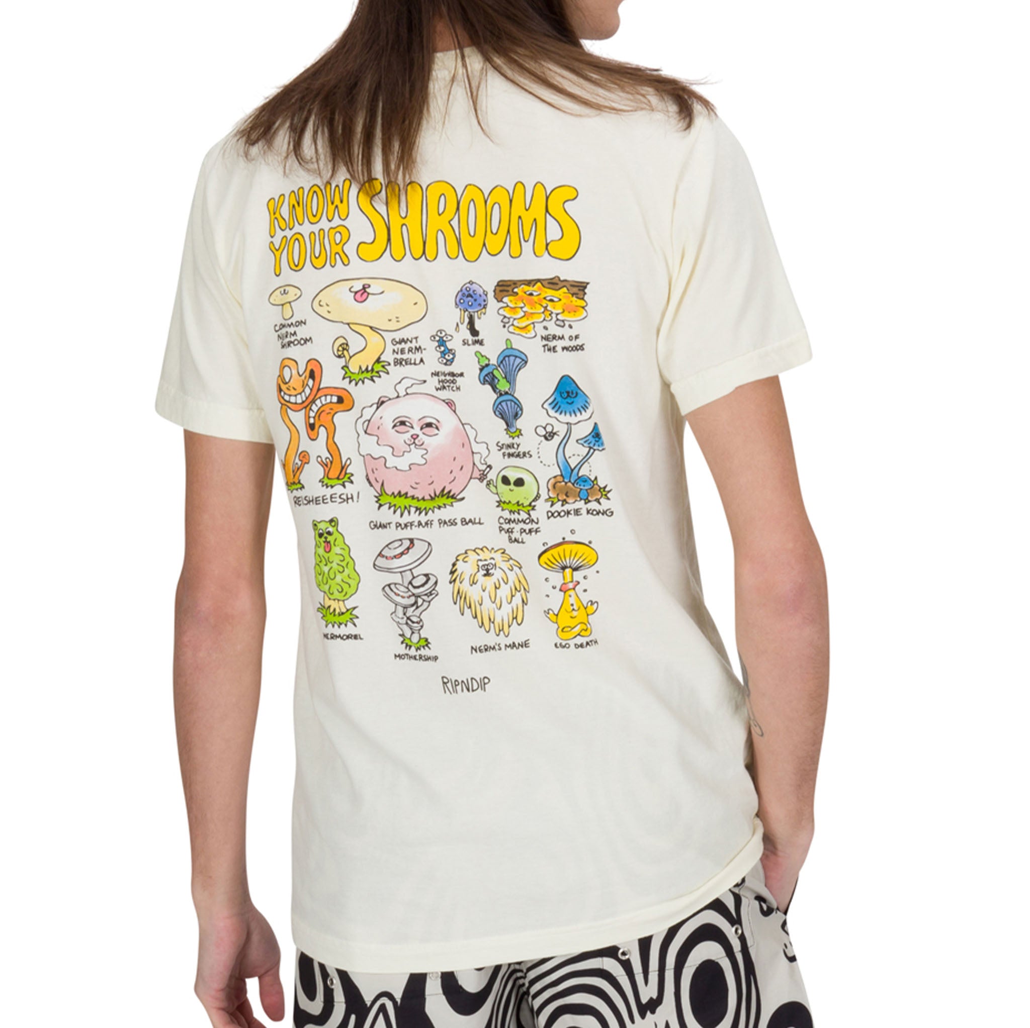  Know Ur Shrooms Tee (Natural)、mySite、merchandisen