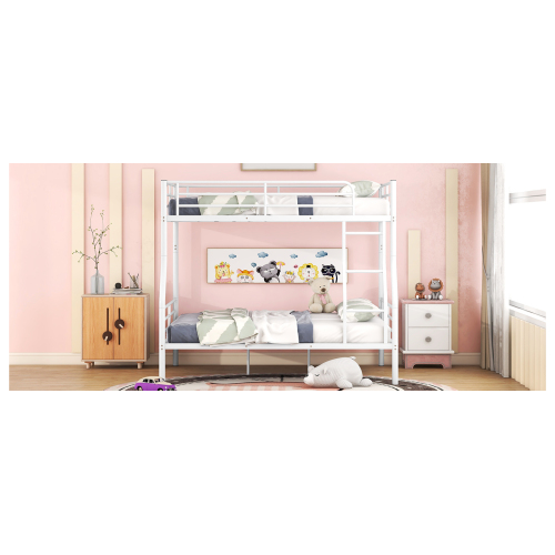 Twin Over Twin Metal Bunk Bed (Black) ( old sku: MF189201BAA )、、casual