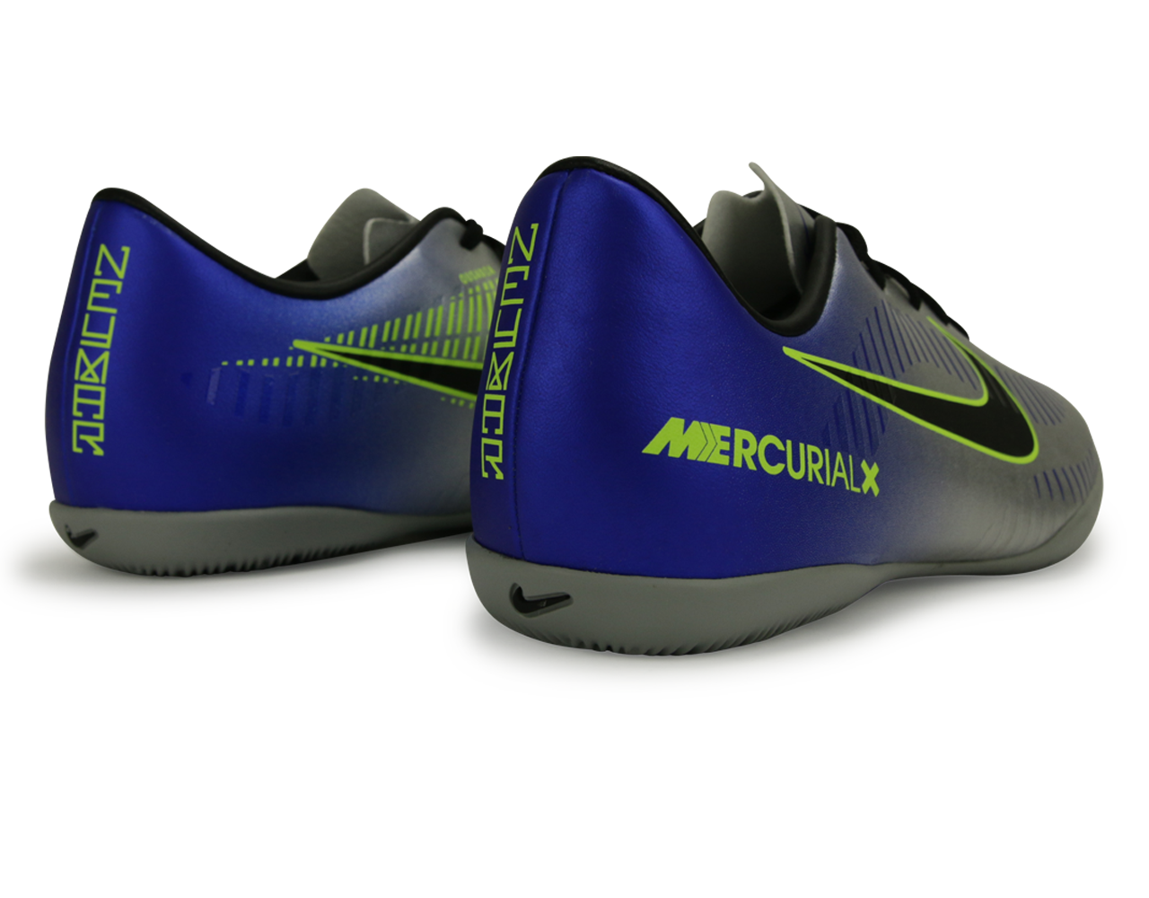 Nike Kids MercurialX Victory 6 Neymar Jr Indoor Soccer Shoes Racer Blue/Black/Chrome/Volt、mySite、bottomscart