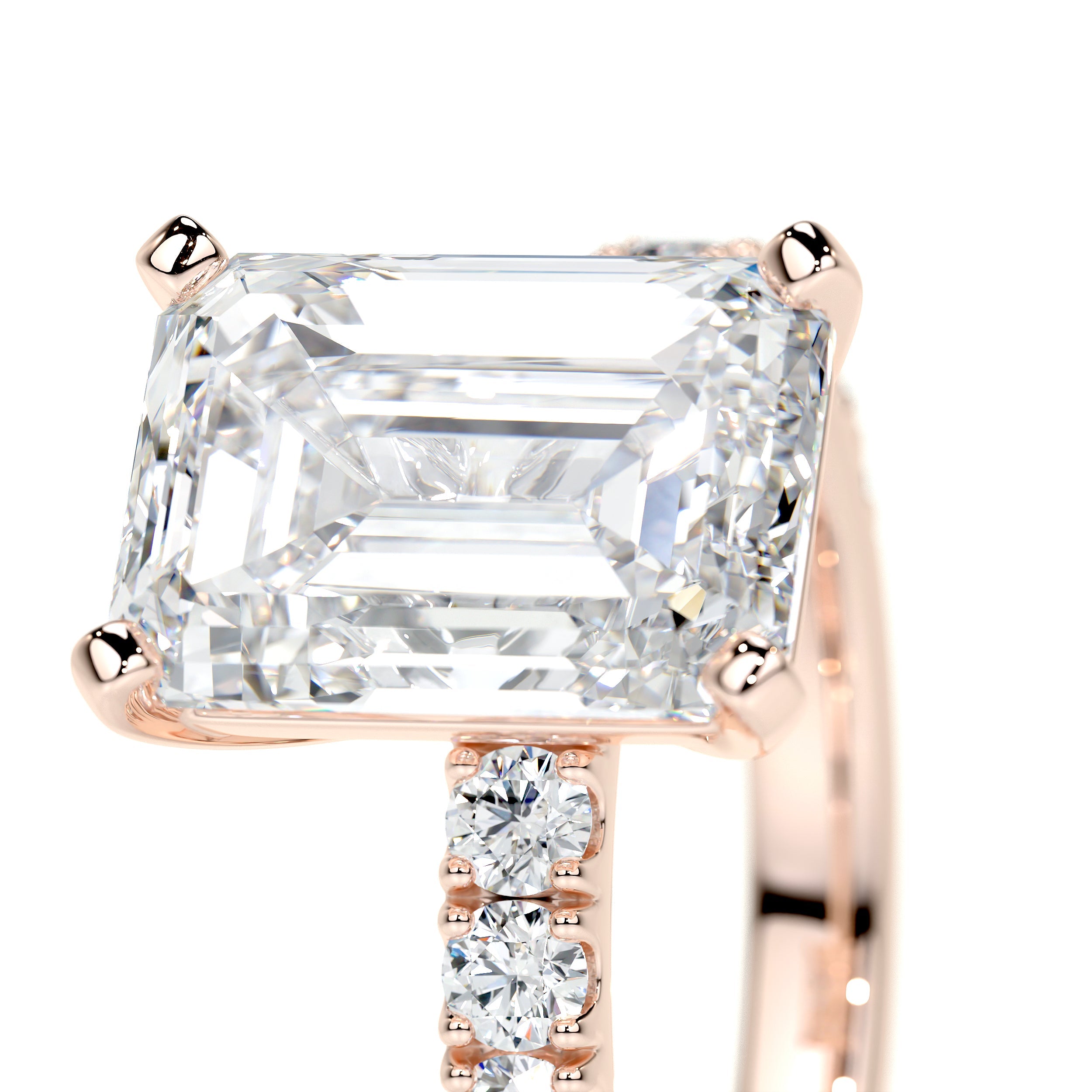 Royal Lab Grown Diamond Ring -14K Rose Gold、mySite、hinf8tx79