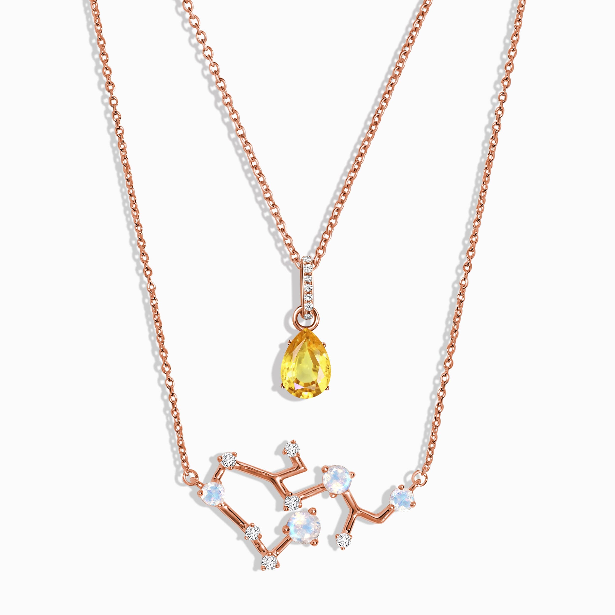 Sagittarius Zodiac & November Birthstone Necklaces、mySite、hinf8tx79