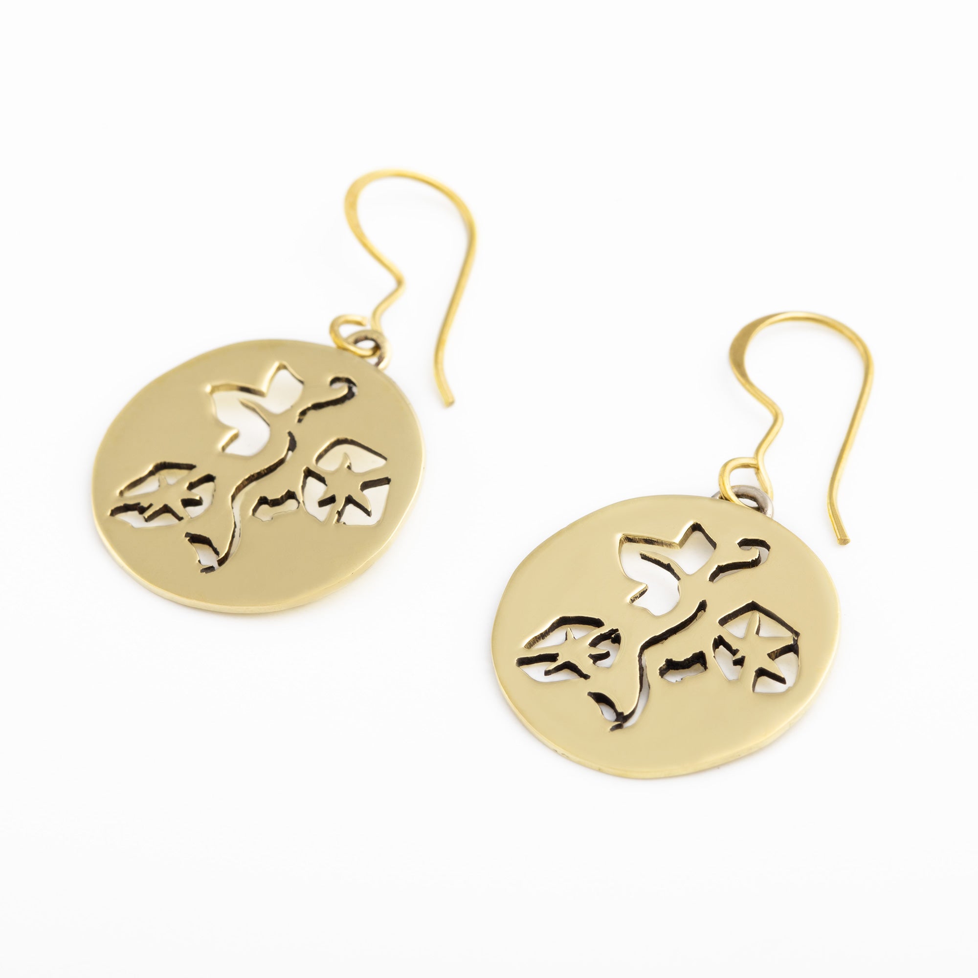 Birth Month Flower Earrings、mySite、camillekostekn