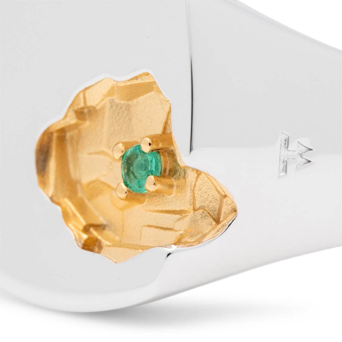 MINED RING LARGE EMERALD、mySite、zt4zffjzw