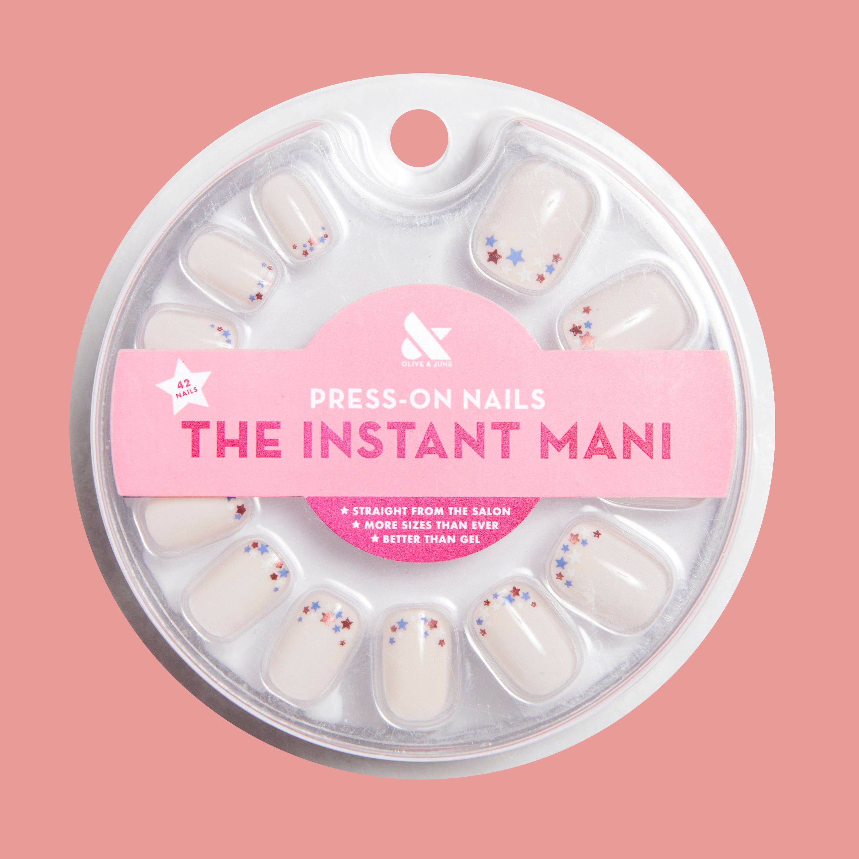 Star Showers | Squoval | Extra Short、mySite、solidvoid